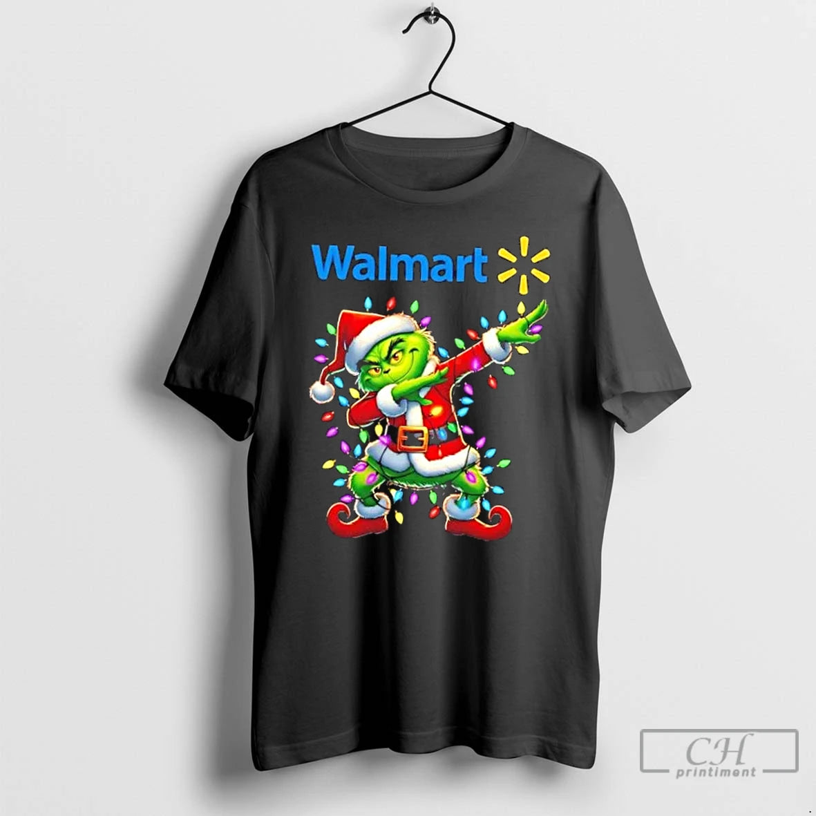 Classic Walmart Grinch Dabbing Merry Christmas T Shirts Hoodie, Sweatshirt | InkNestWear.com