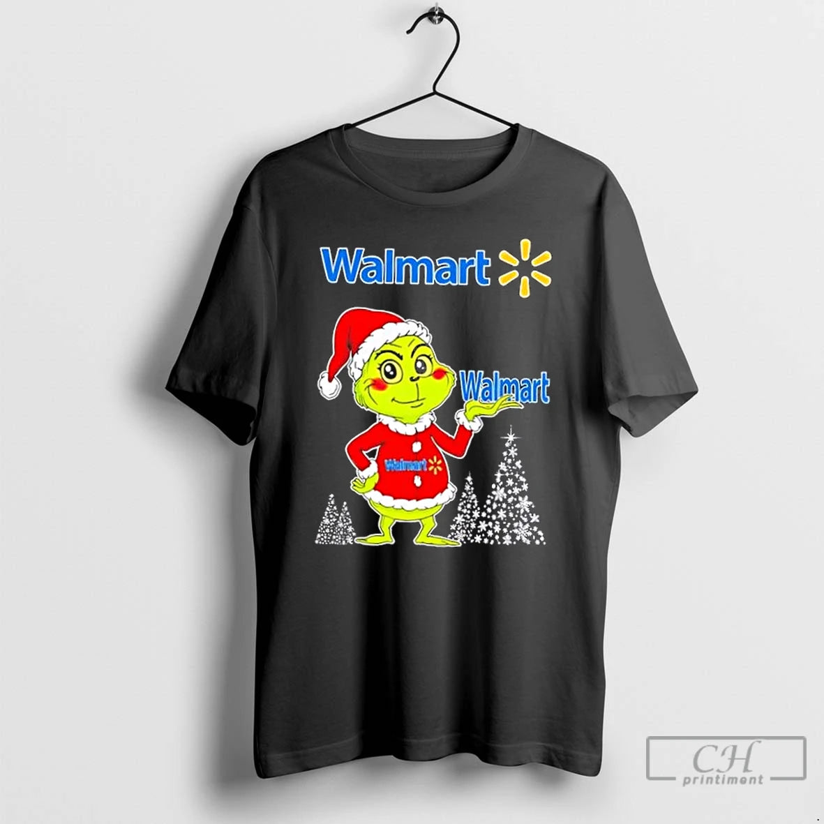 Classic Walmart And Grinchmas Christmas Tree T Shirts Hoodie, Sweatshirt | InkNestWear.com