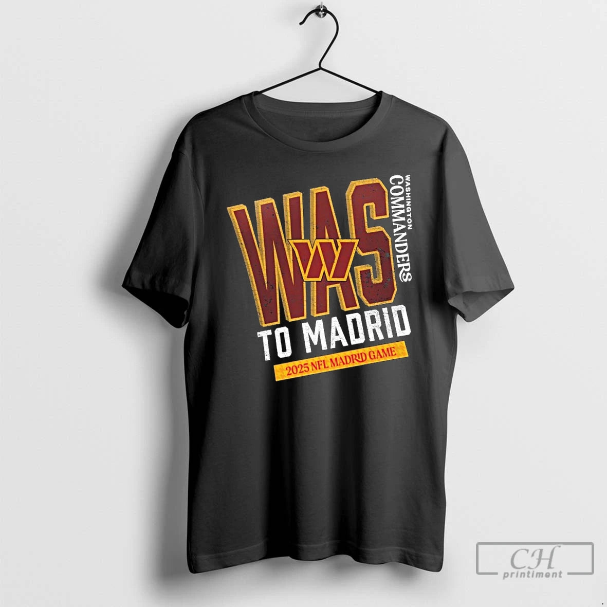 Classic Washington Commanders 2025 To Madrid We Go T-Shirts, Hoodie, Sweatshirt | InkNestWear.com
