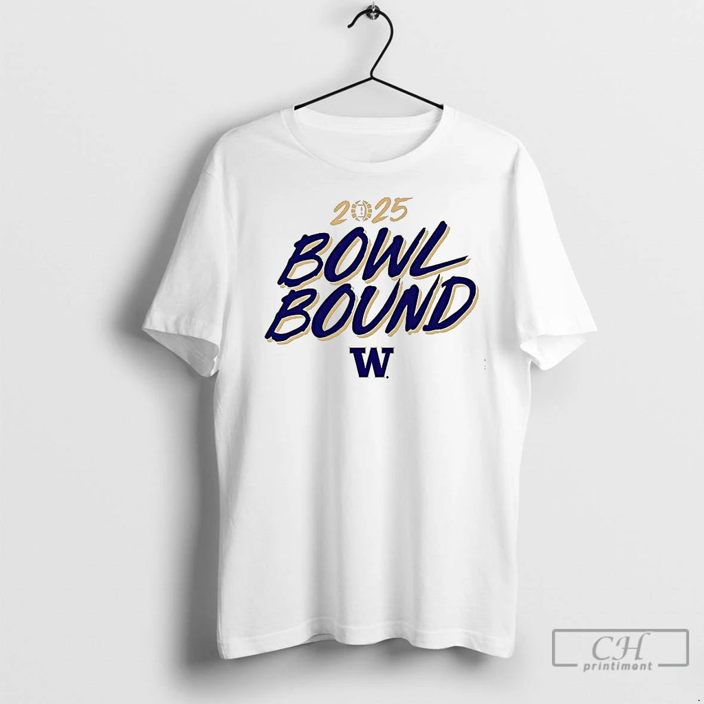 Classic Washington Huskies Football 2025 Bowl Bound T-Shirts, Hoodie, Sweatshirt | InkNestWear.com