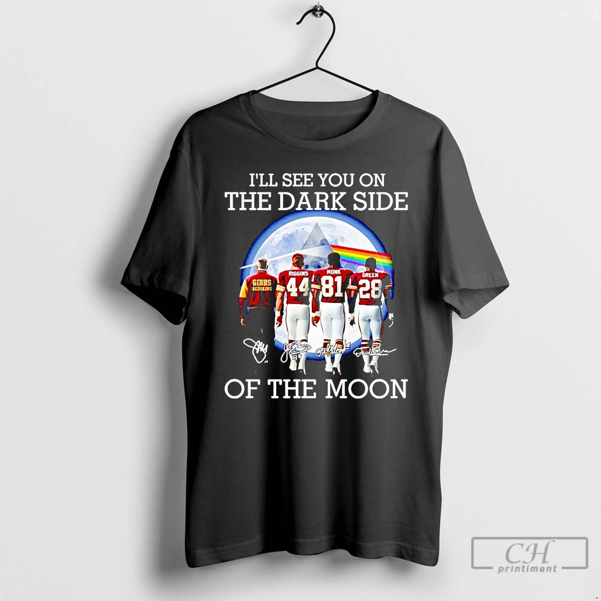 Classic Washington Redskins Ill See You On The Dark Side Of The Moon T Shirts Hoodie, Sweatshirt | InkNestWear.com