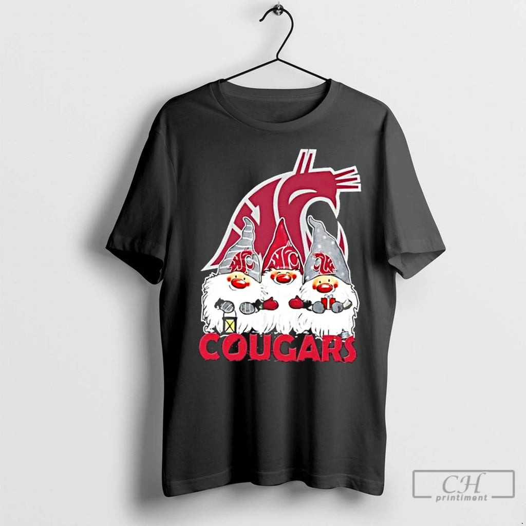 Classic Washington State Cougars X Gnomes Xmas Christmas T-Shirts, Hoodie, Sweatshirt | InkNestWear.com