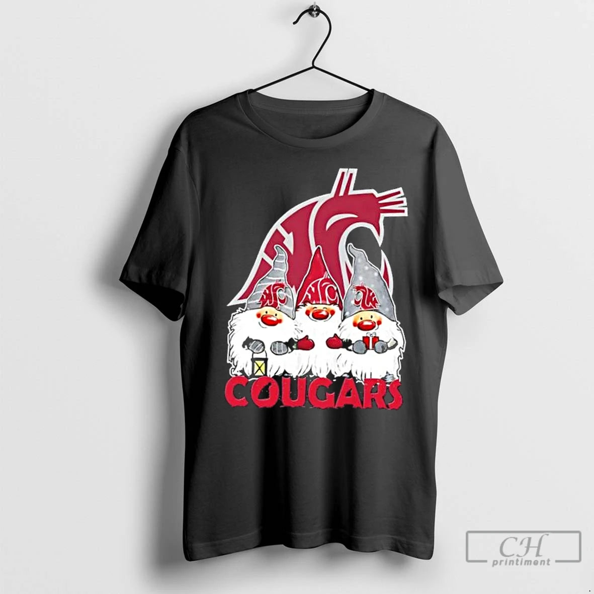 Classic Washington State Cougars X Gnomes Xmas Christmas T-Shirts, Hoodie, Sweatshirt | InkNestWear.com