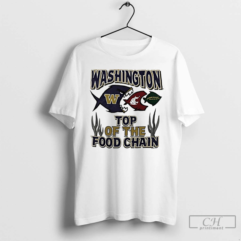 Classic Washington Top Of The Food Chain T-Shirts, Hoodie, Sweatshirt | InkNestWear.com