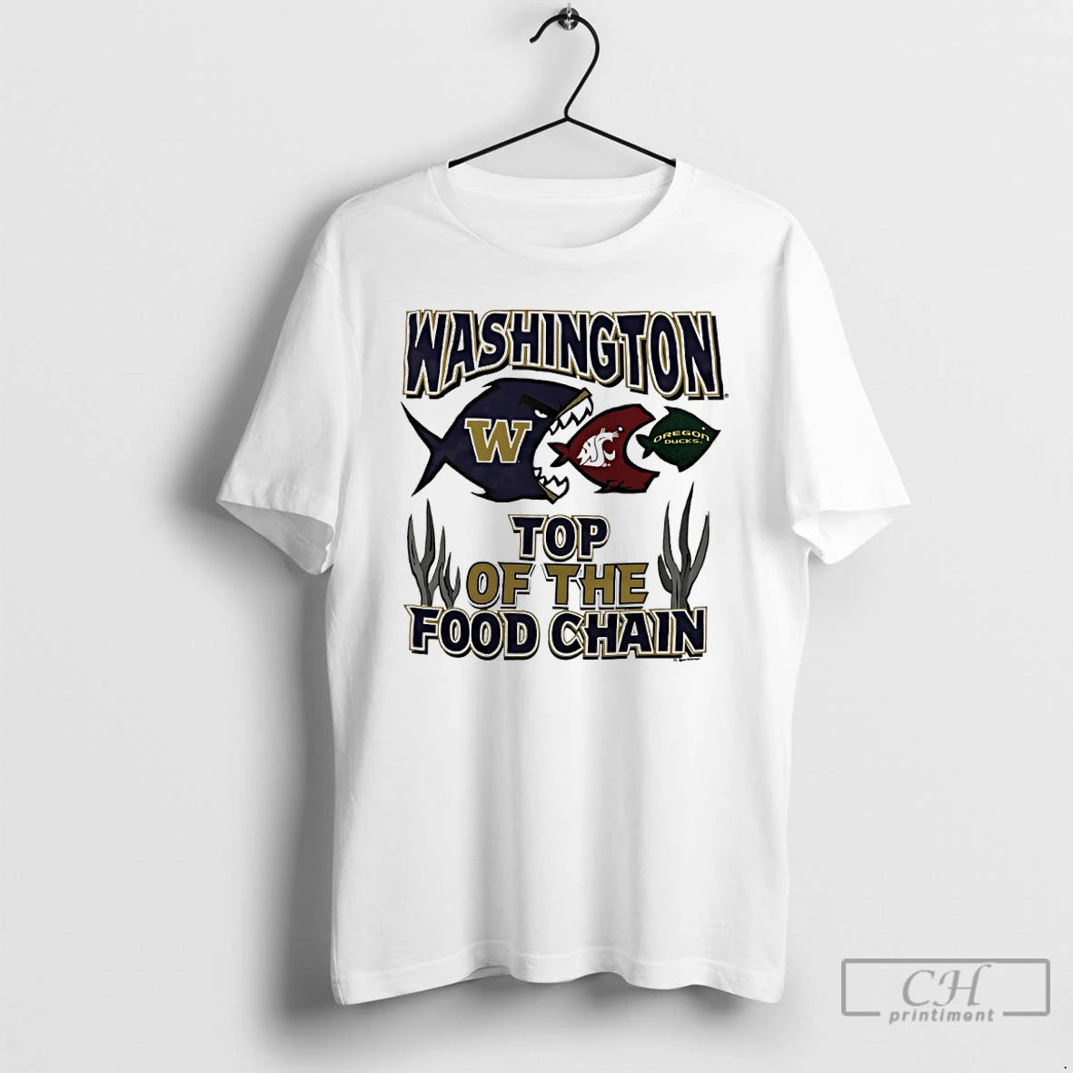 Classic Washington Top Of The Food Chain T-Shirts, Hoodie, Sweatshirt | InkNestWear.com