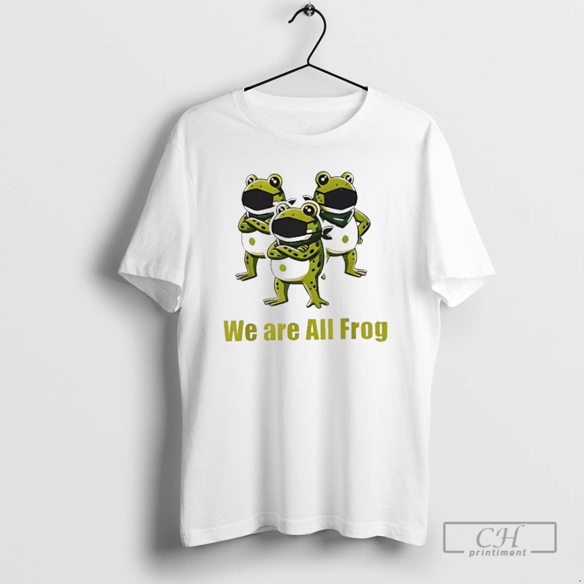 Classic We Are All Frog Portland Frog Solidarity Shirt Sweater