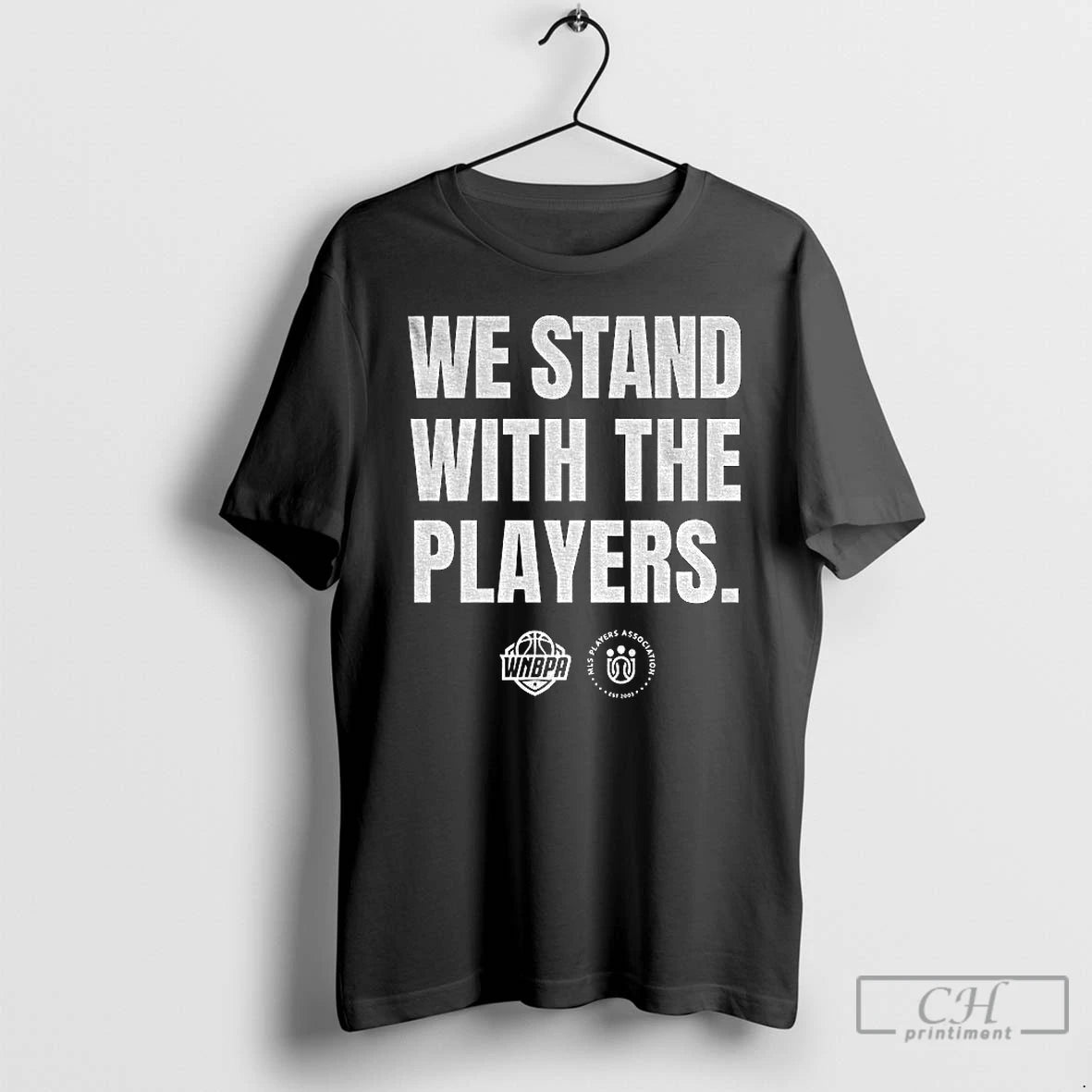 Classic We Stand With The Players Wnba Mls Players Association Est 2003 T Shirts Hoodie, Sweatshirt | InkNestWear.com