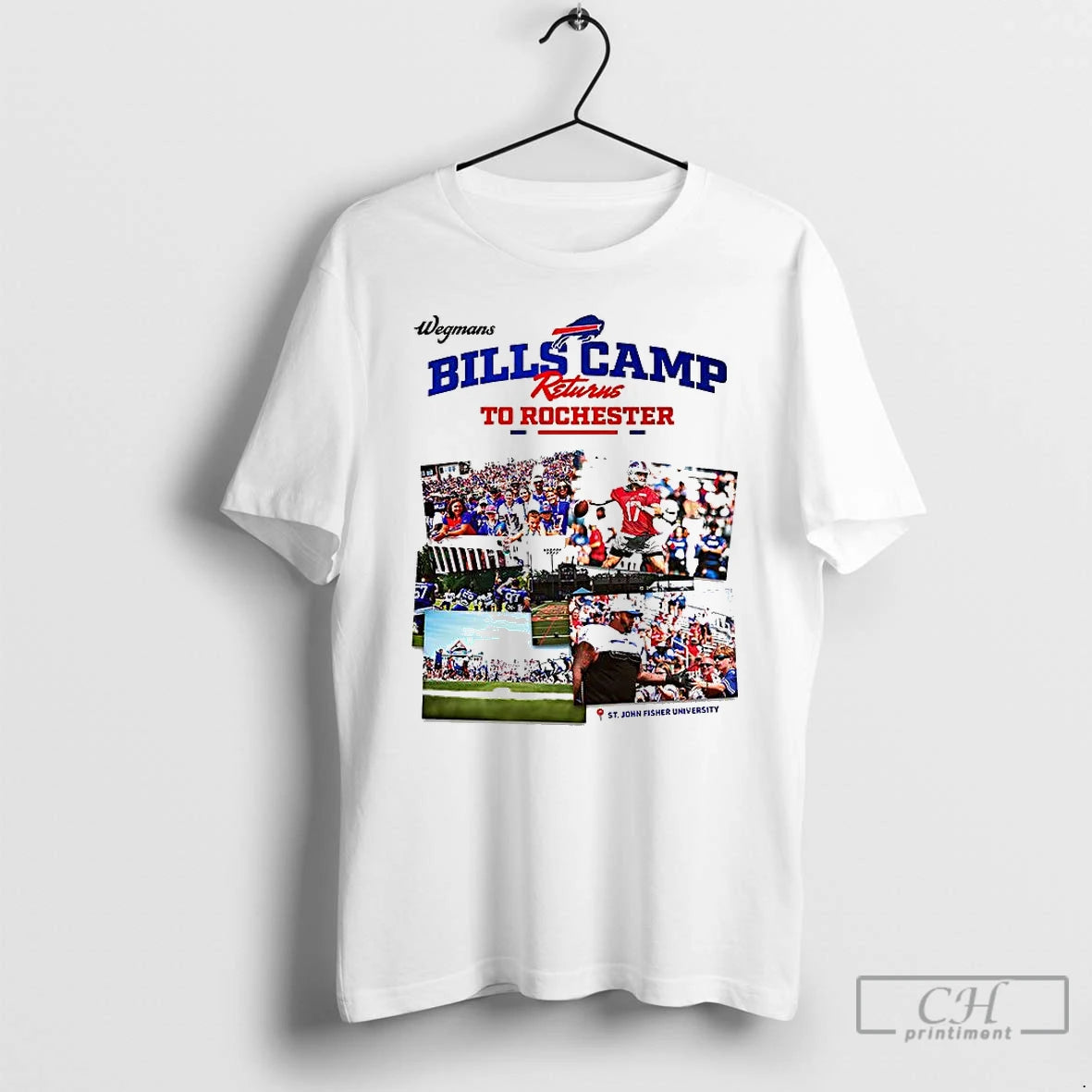 Classic Wegmans Bills Camp Return To Rochester T Shirts Hoodie, Sweatshirt | InkNestWear.com