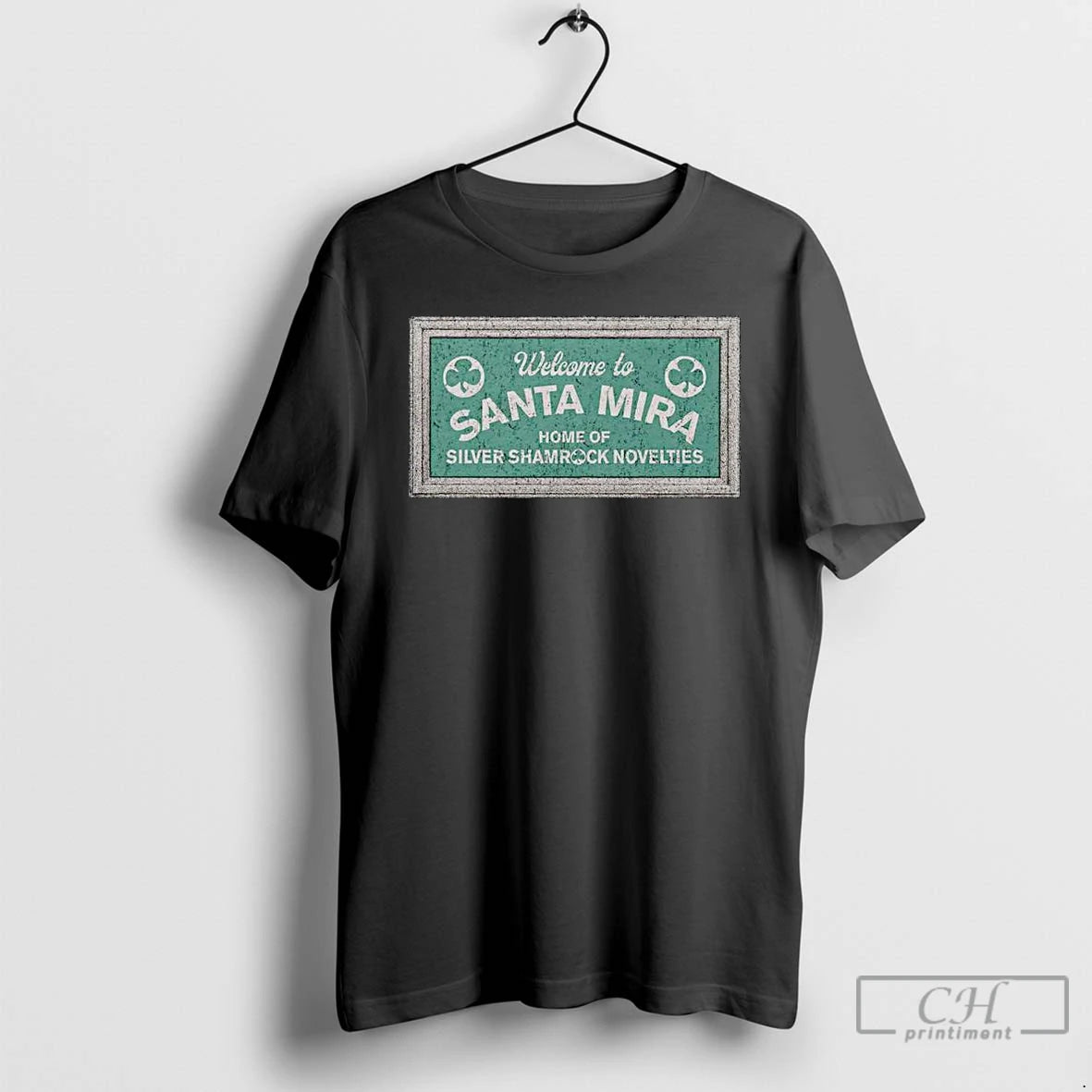 Classic Welcome To Santa Mira Home Of Silver Shamrock Novelties Ornaments T Shirts Hoodie, Sweatshirt | InkNestWear.com