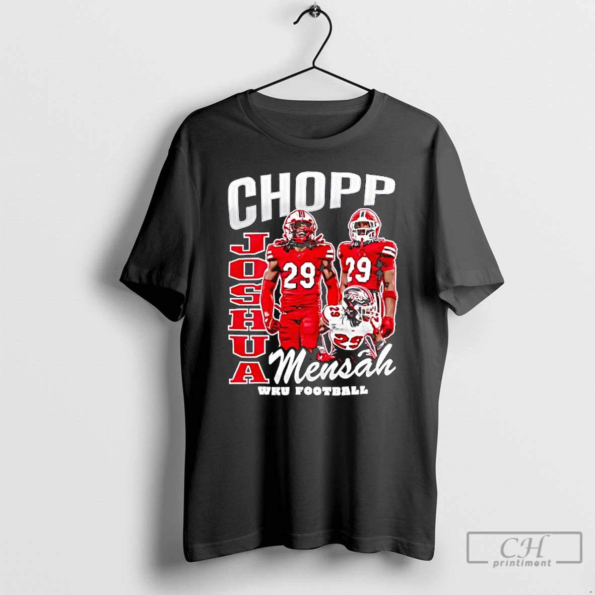 Classic Western Kentucky Football Joshua Mensah Number 29 Retro Fan T Shirts Hoodie, Sweatshirt | InkNestWear.com