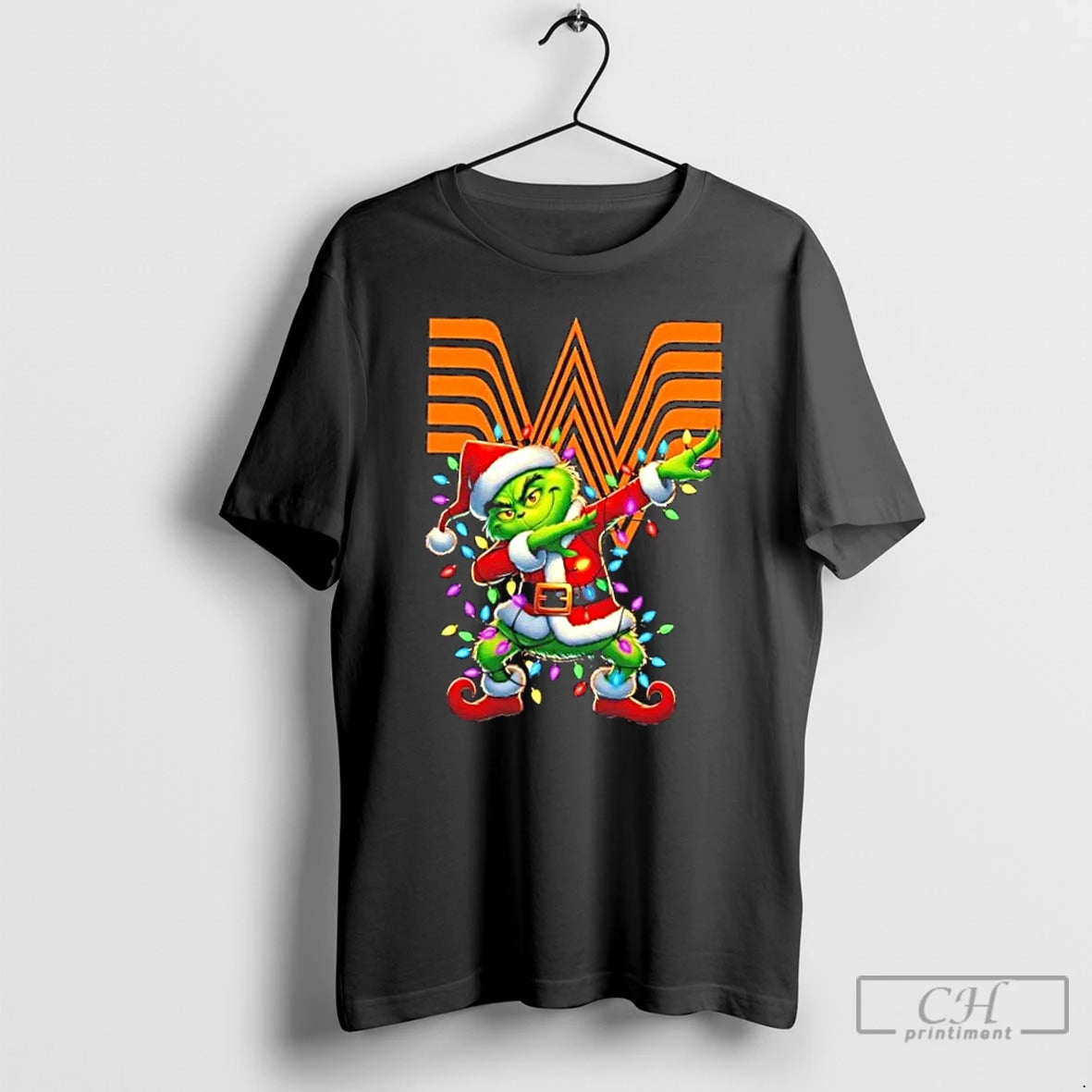 Classic Whataburger Grinch Dabbing Merry Christmas T Shirts Hoodie, Sweatshirt | InkNestWear.com