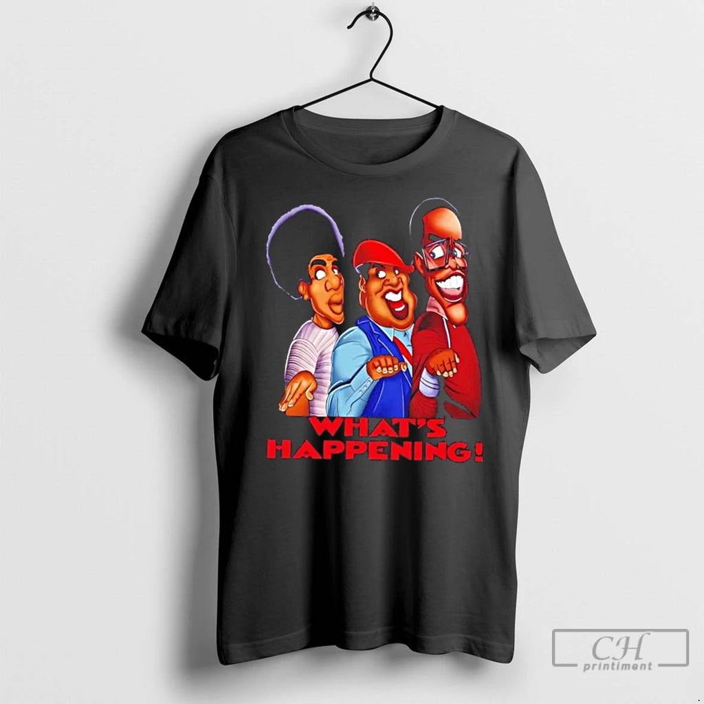 Classic Whats Happening 1976 Caricature Vintage T-Shirts, Hoodie, Sweatshirt | InkNestWear.com