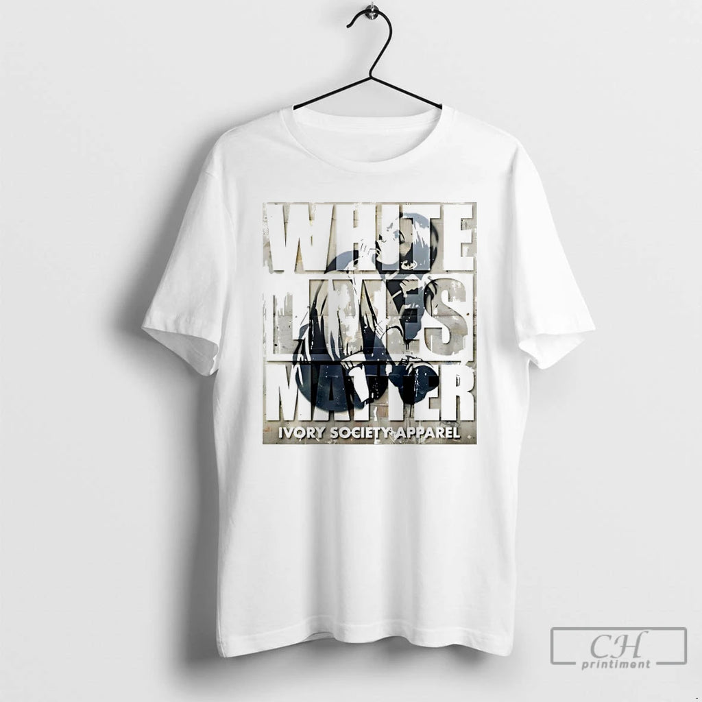 Classic White Lives Matter Ivory Society Apparel T-Shirts, Hoodie, Sweatshirt | InkNestWear.com