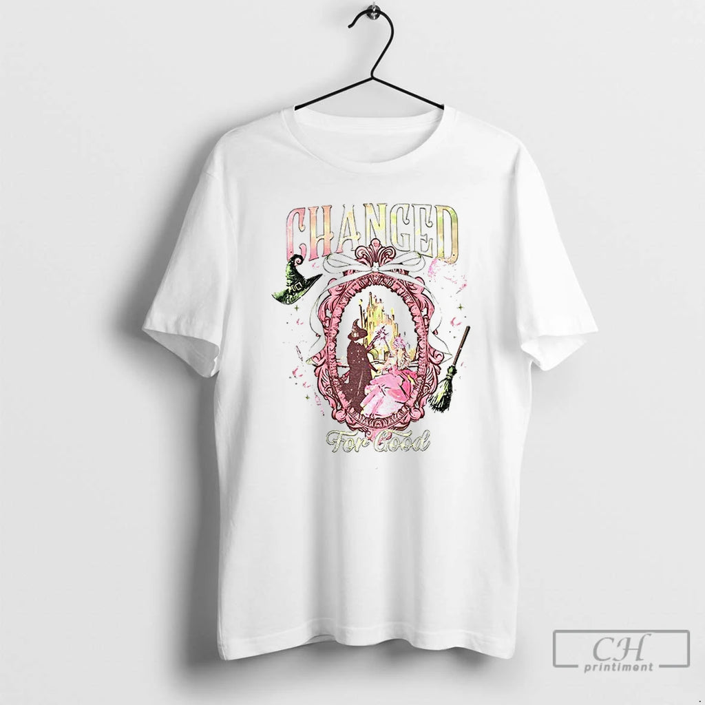 Classic Wicked Change For Good Defy Gravity Broomstick Magic Wand Halloween T-Shirts, Hoodie, Sweatshirt | InkNestWear.com