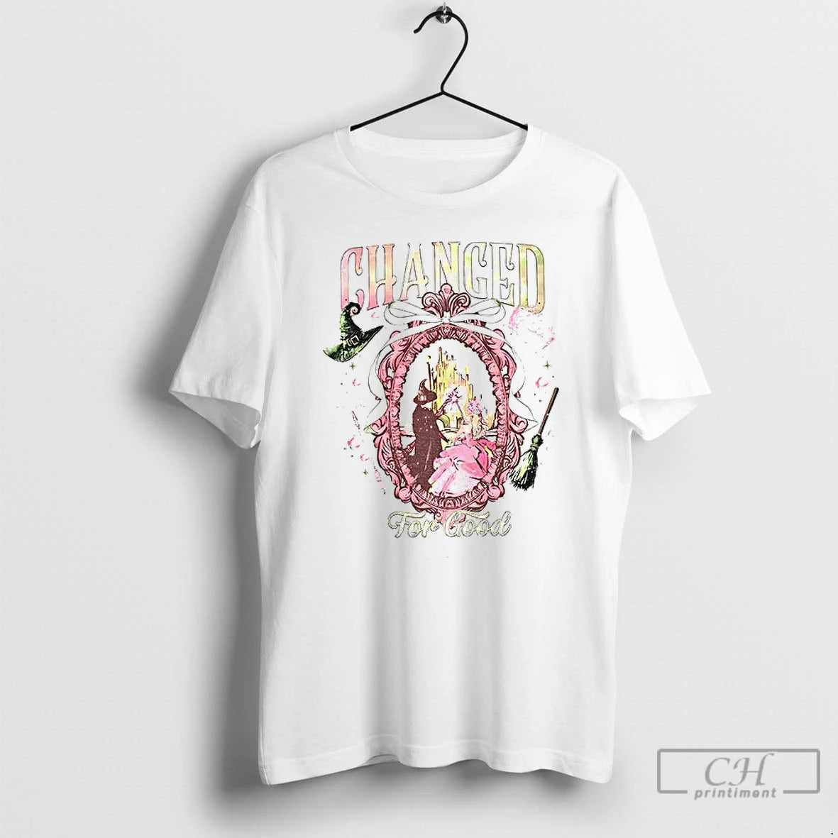 Classic Wicked Change For Good Defy Gravity Broomstick Magic Wand Halloween T-Shirts, Hoodie, Sweatshirt | InkNestWear.com