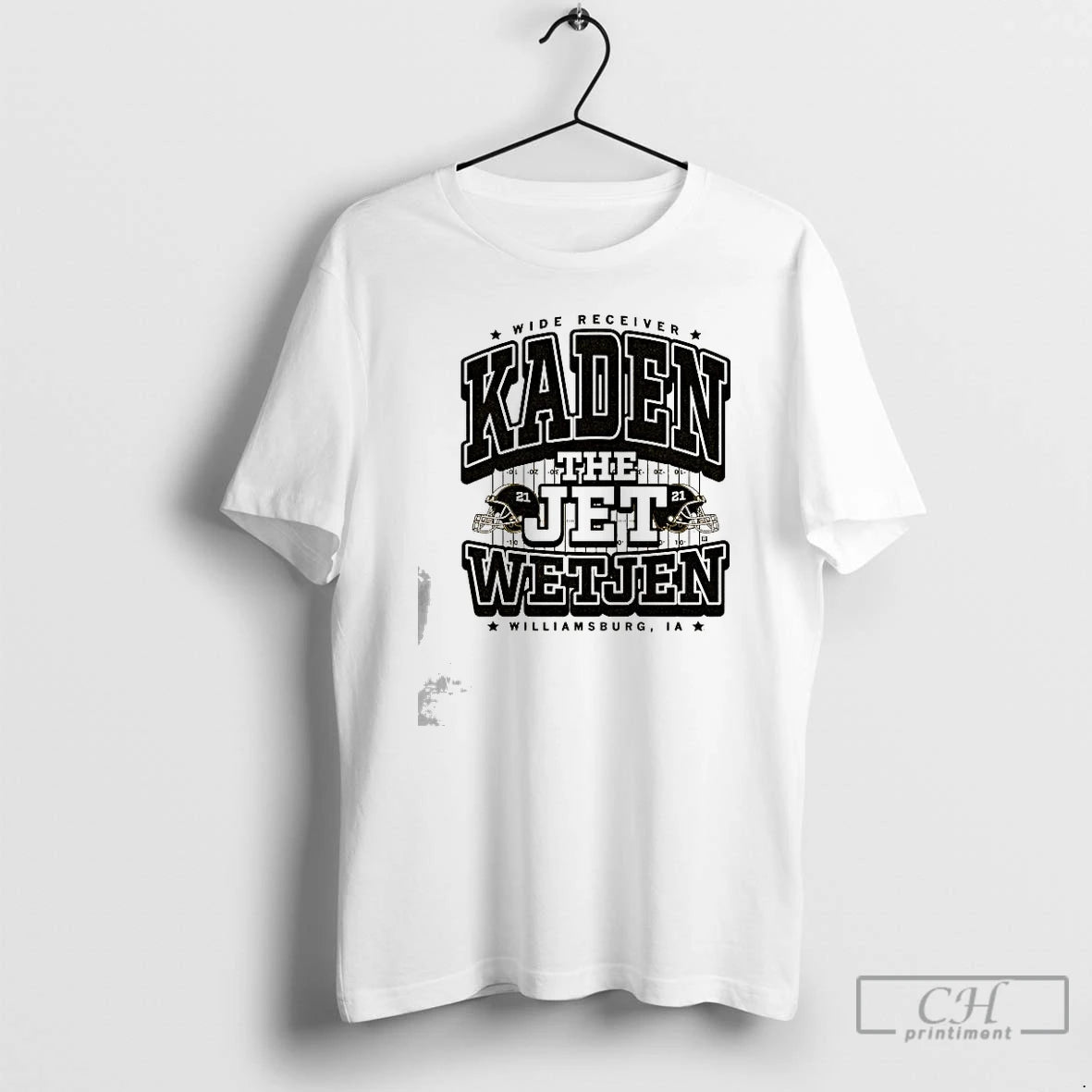 Classic Wide Receiver Kaden The Jet Wetjen Williamsburg Ia T Shirts Hoodie, Sweatshirt | InkNestWear.com