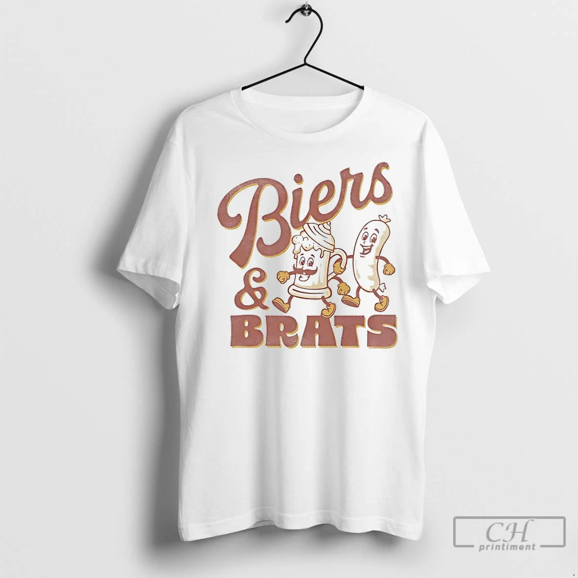Classic Willkommen Biers And Brats Oktoberfest T-Shirts, Hoodie, Sweatshirt | InkNestWear.com