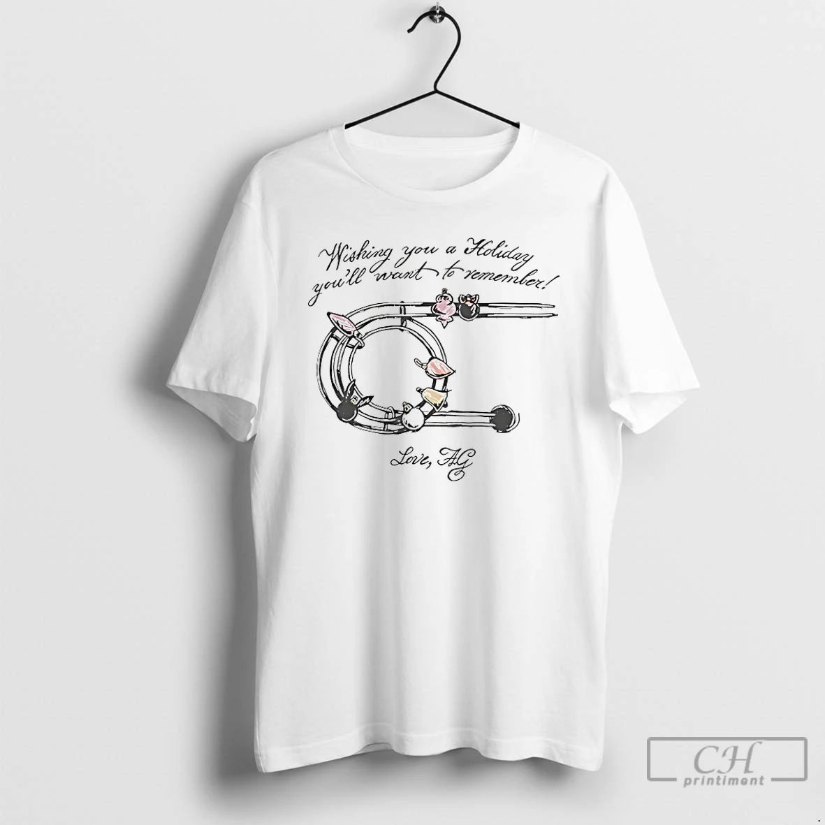 Classic Wishing You A Holiday Youll Want To Remember T-Shirts, Hoodie, Sweatshirt | InkNestWear.com