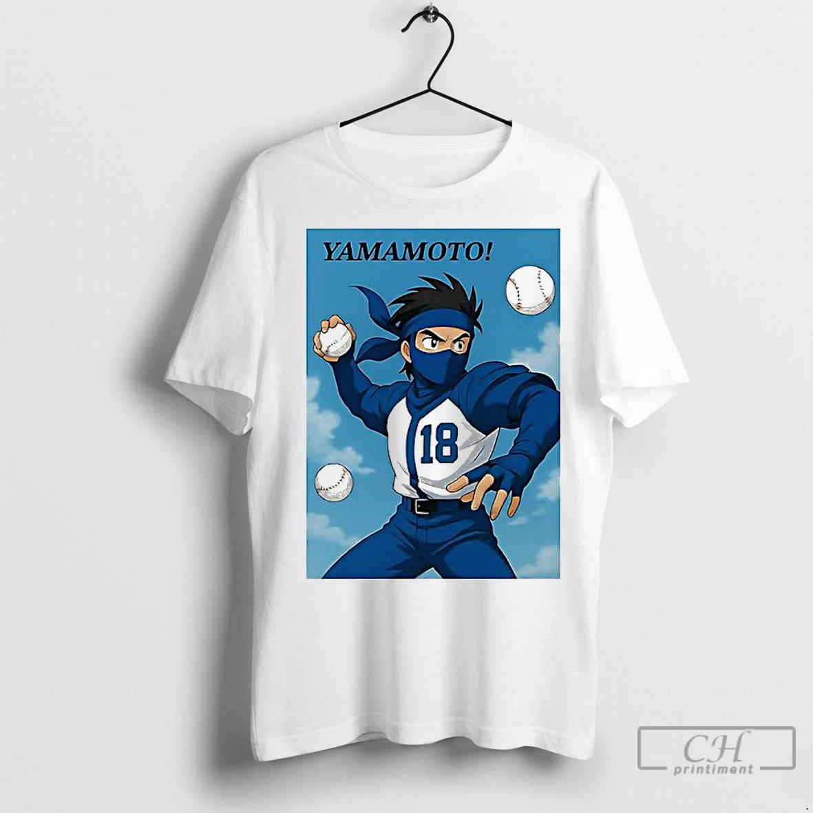 Classic Yamamoto Los Angeles Dodgers Number 18 Anime T-Shirts, Hoodie, Sweatshirt | InkNestWear.com