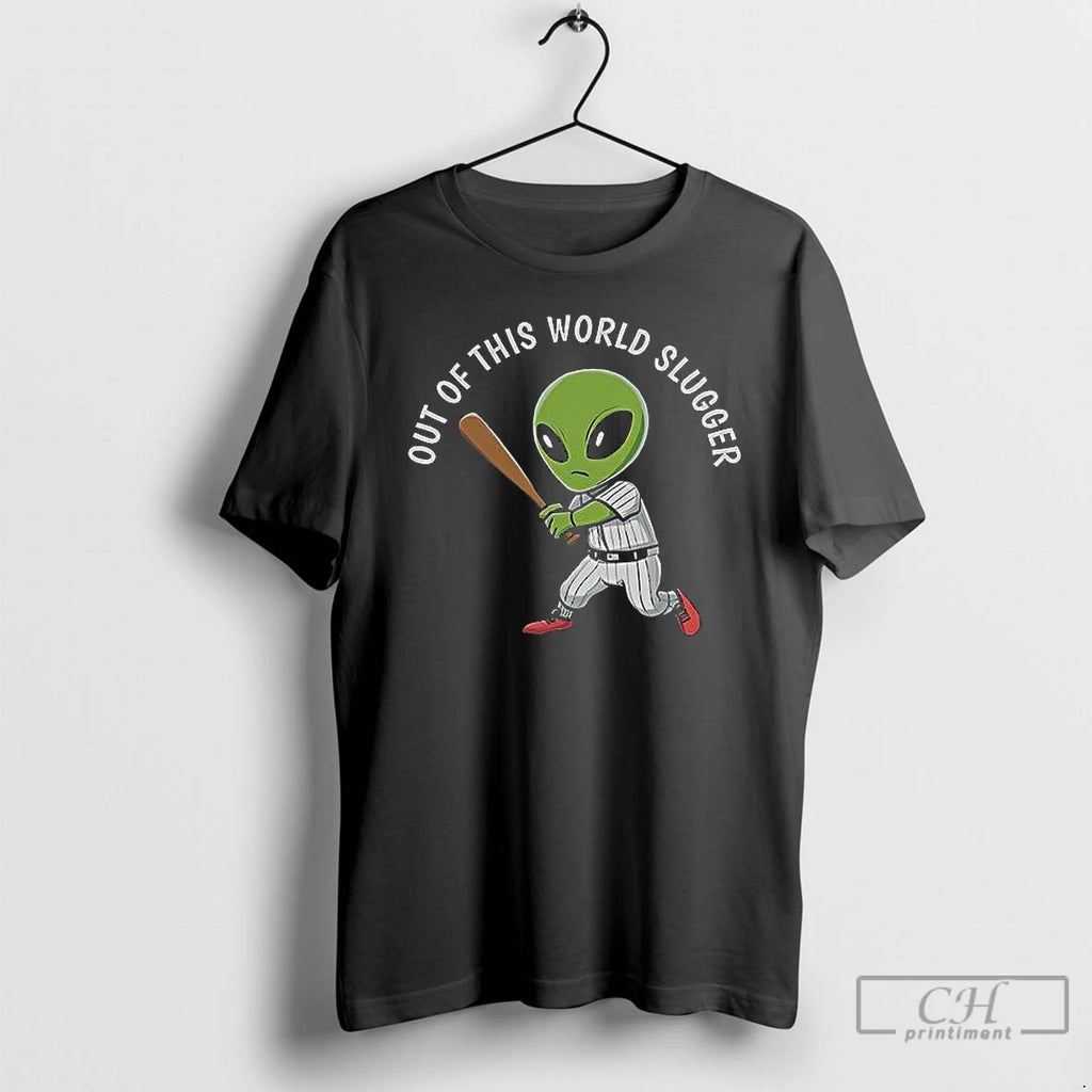 Classic Yankees Baseball Alien Out Of This World Slugger T Shirts Hoodie, Sweatshirt | InkNestWear.com