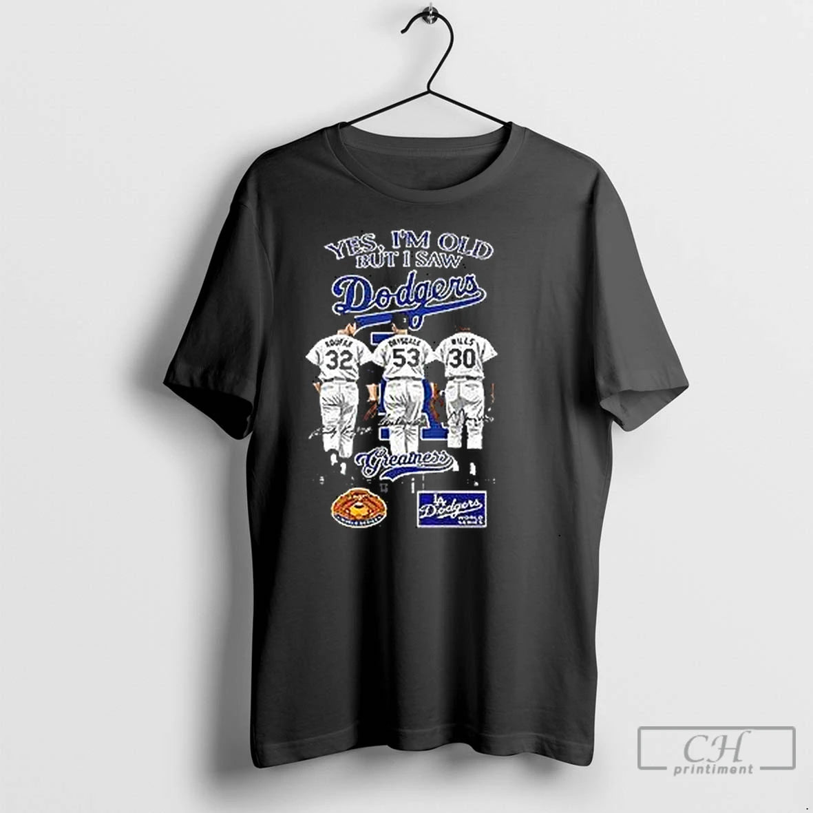 Classic Yes Im Old But I Saw La Dodgers Greatness 2025 Vintage T-Shirts, Hoodie, Sweatshirt | InkNestWear.com