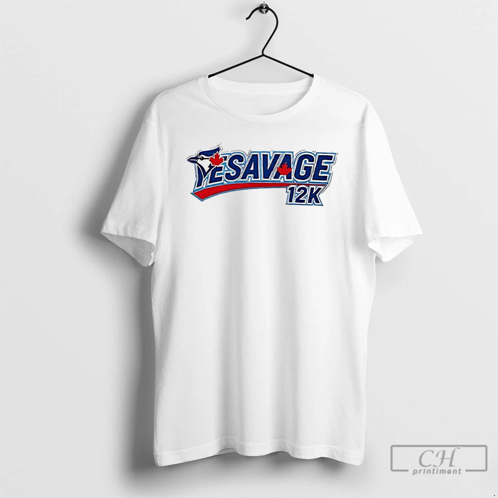 Classic Yesavage 12k Toronto Blue Jays Logo T Shirts Hoodie, Sweatshirt | InkNestWear.com