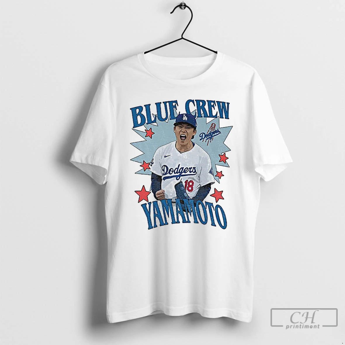 Classic Yoshinobu Yamamoto Blue Crew Los Angeles Dodgers Baseball Players World Series 2025 T Shirts Hoodie, Sweatshirt