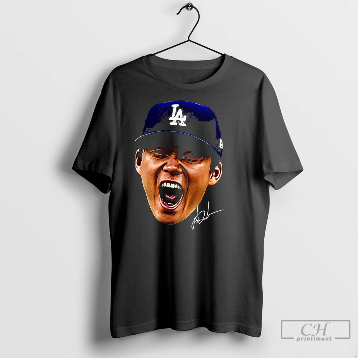 Classic Yoshinobu Yamamoto World Series Champions 2025 Big Head Signature T-Shirts, Hoodie, Sweatshirt | InkNestWear.com