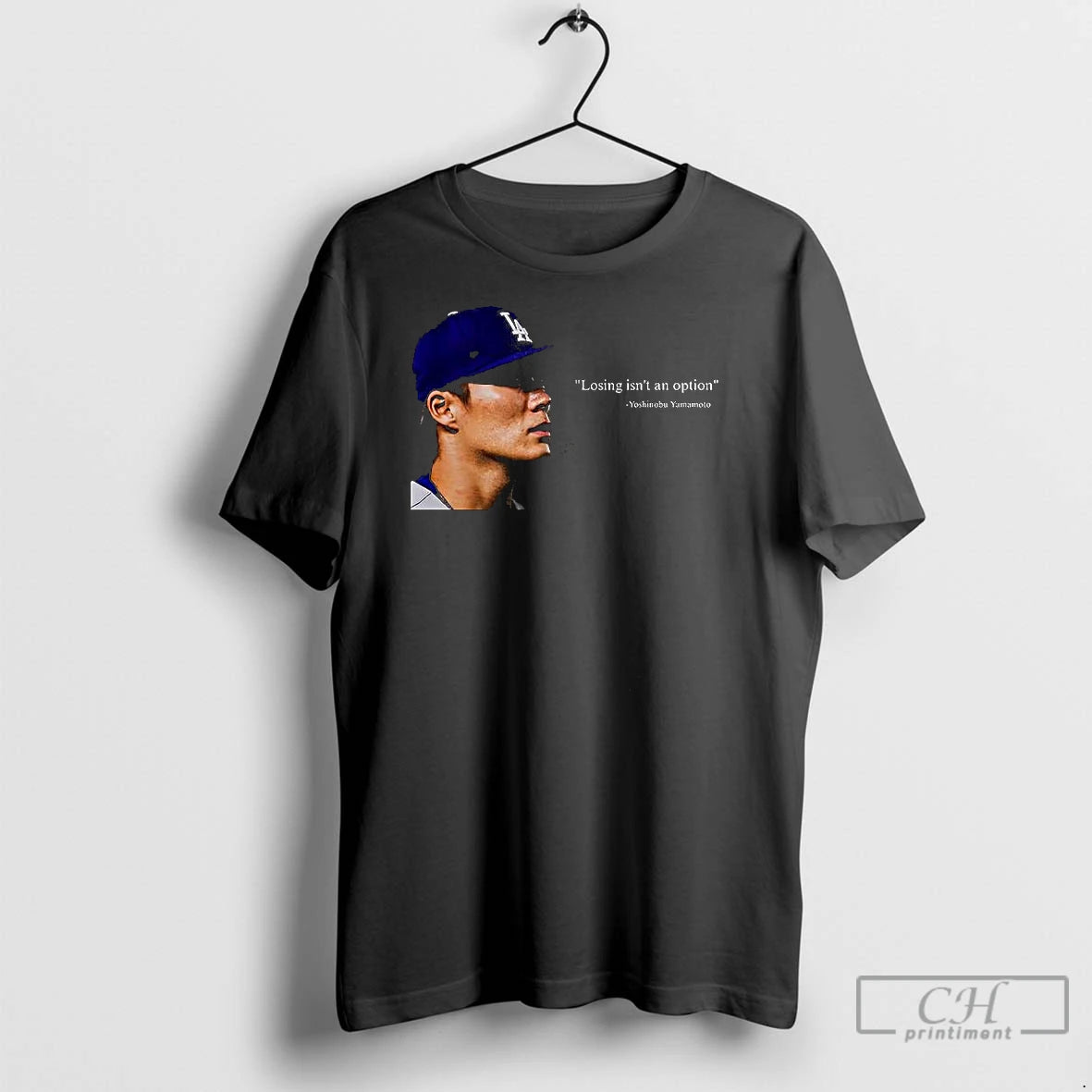 Classic Yoshinobu Yamamoto Losing Isnt An Option T-Shirts, Hoodie, Sweatshirt | InkNestWear.com
