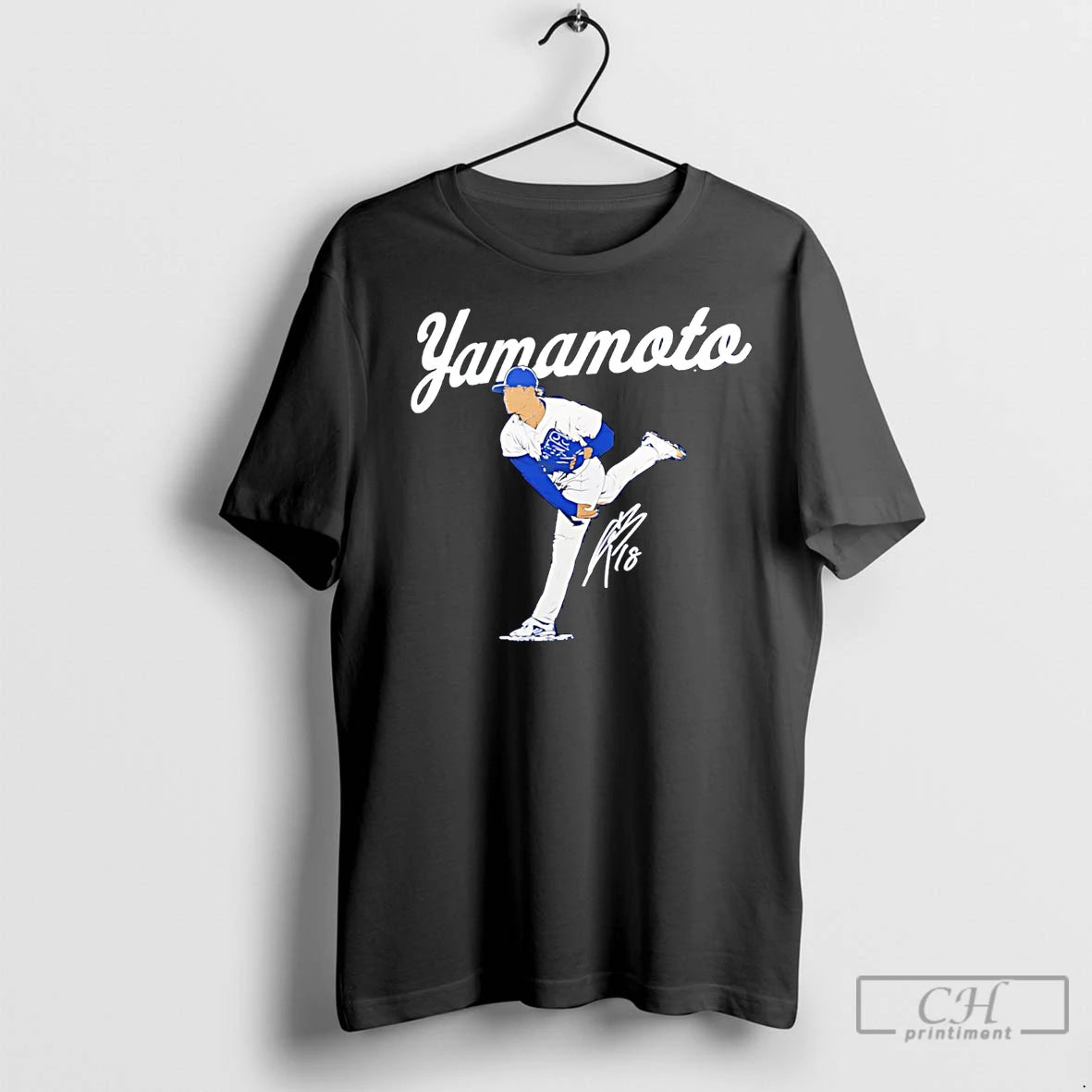 Classic Yoshinobu Yamamoto Signature Los Angeles Dodgers T-Shirts, Hoodie, Sweatshirt | InkNestWear.com