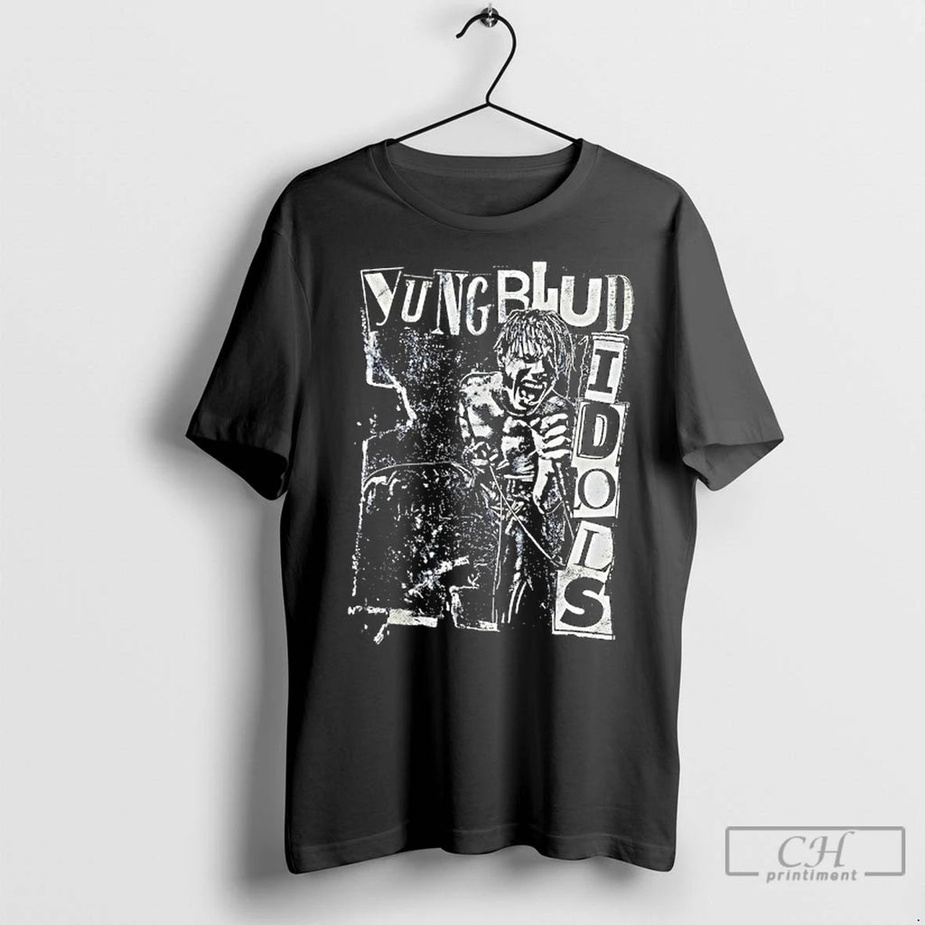 Classic Yungblud Idols Punk Music Yell Into Microphone T-Shirts, Hoodie, Sweatshirt | InkNestWear.com