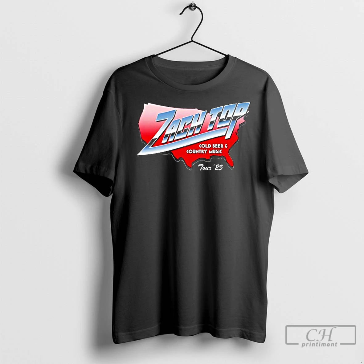 Classic Zach Top Usa Tour 2025 Country Road Style T-Shirts, Hoodie, Sweatshirt | InkNestWear.com