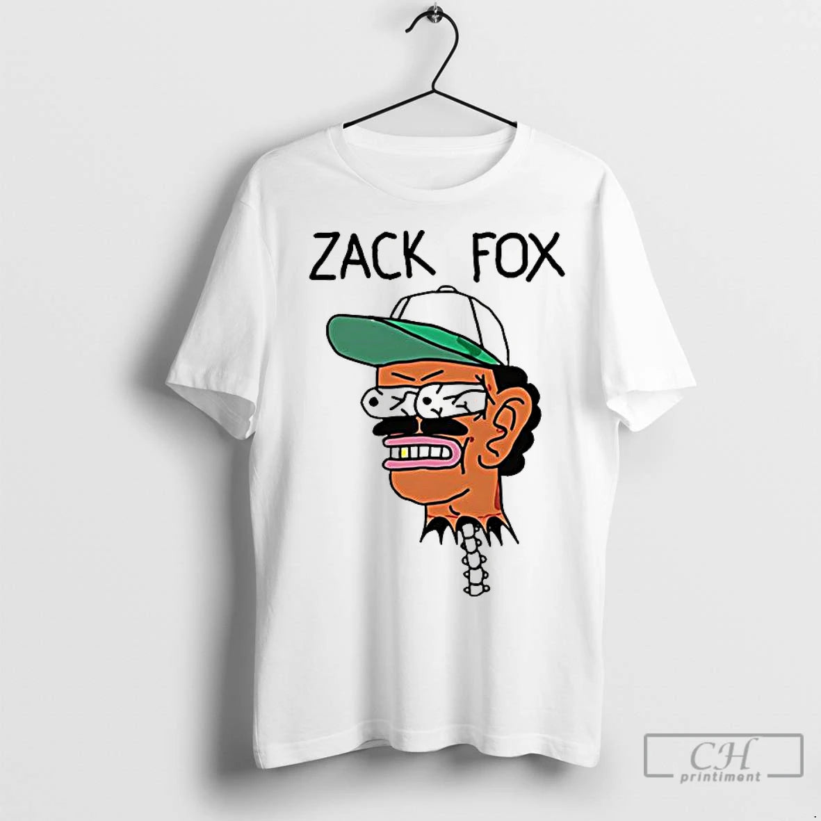 Classic Zack Fox Head Bug Eyed Logo T-Shirts, Hoodie, Sweatshirt | InkNestWear.com