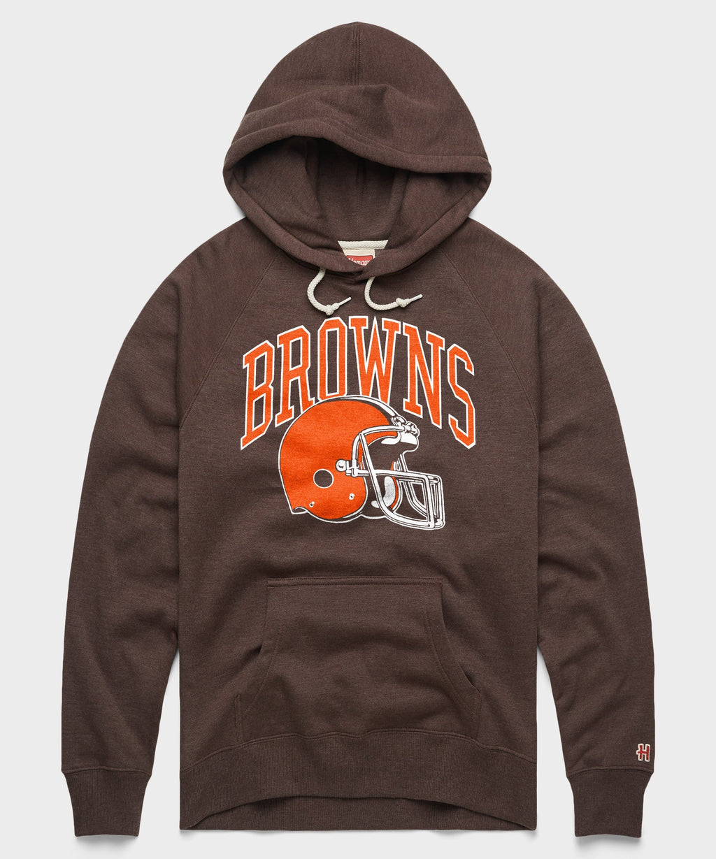 Cleveland Browns Helmet Retro Hoodie