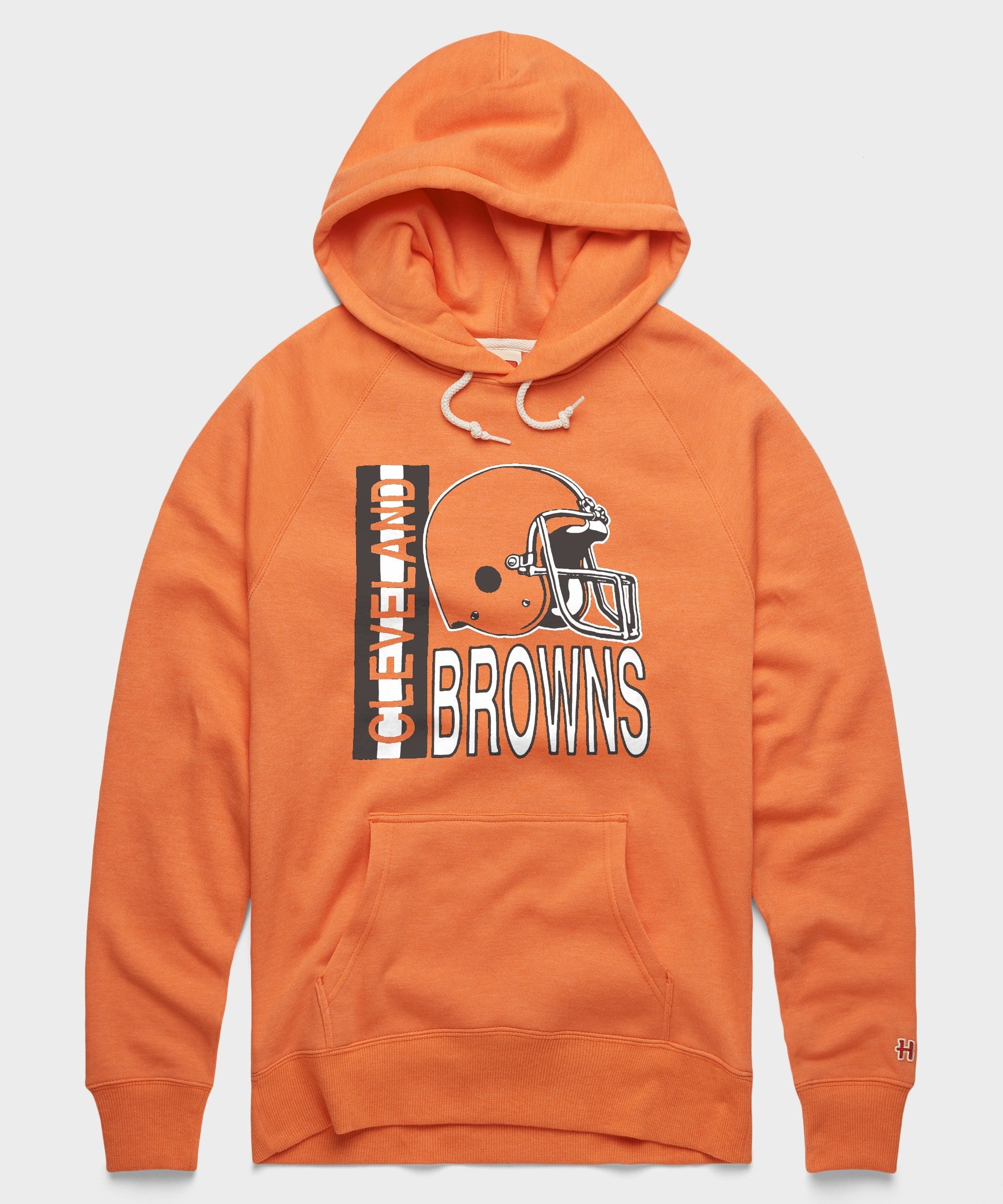 Cleveland Browns Helmet Stripe Hoodie