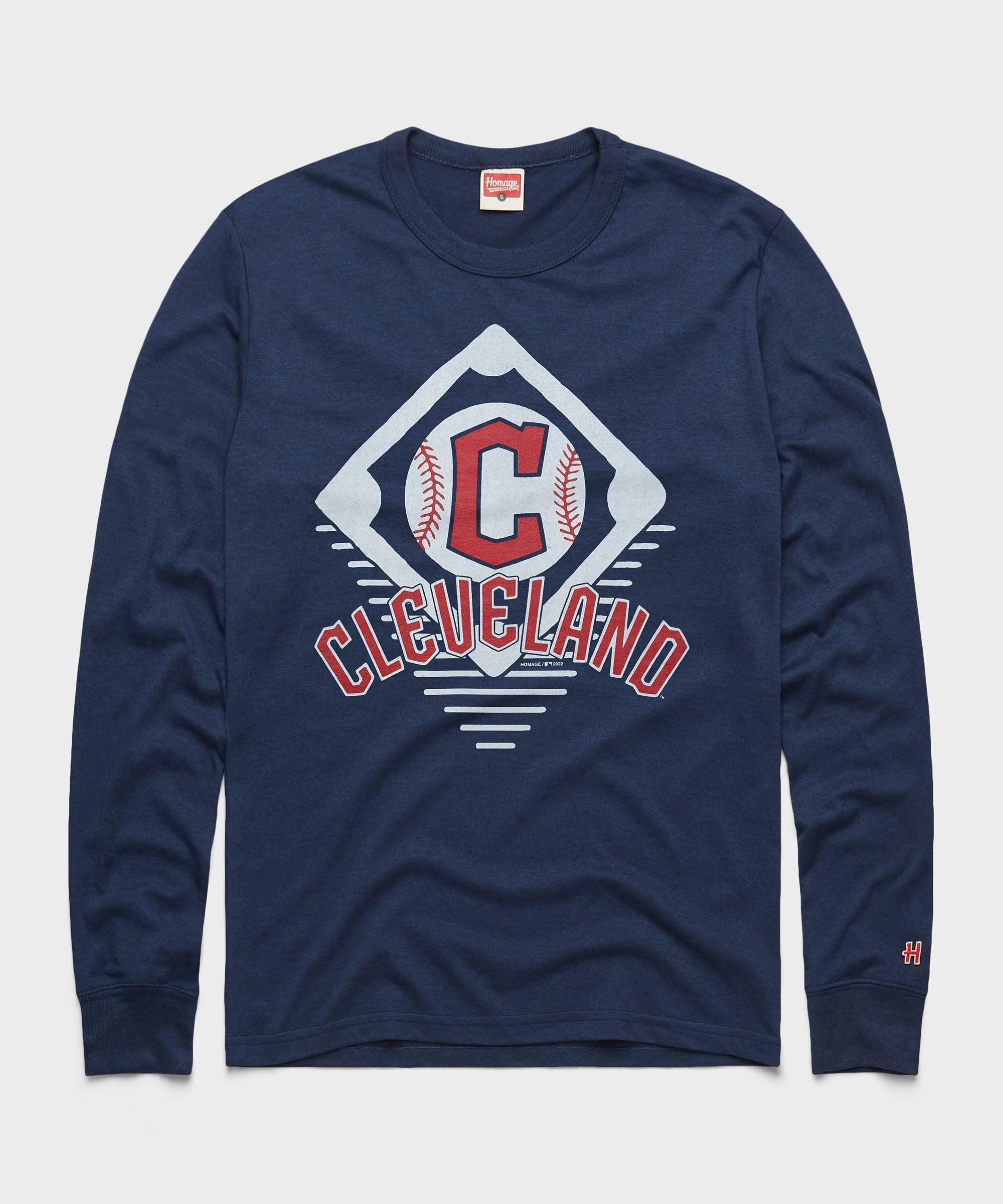 Cleveland Guardians Diamond Long Sleeve Tee
