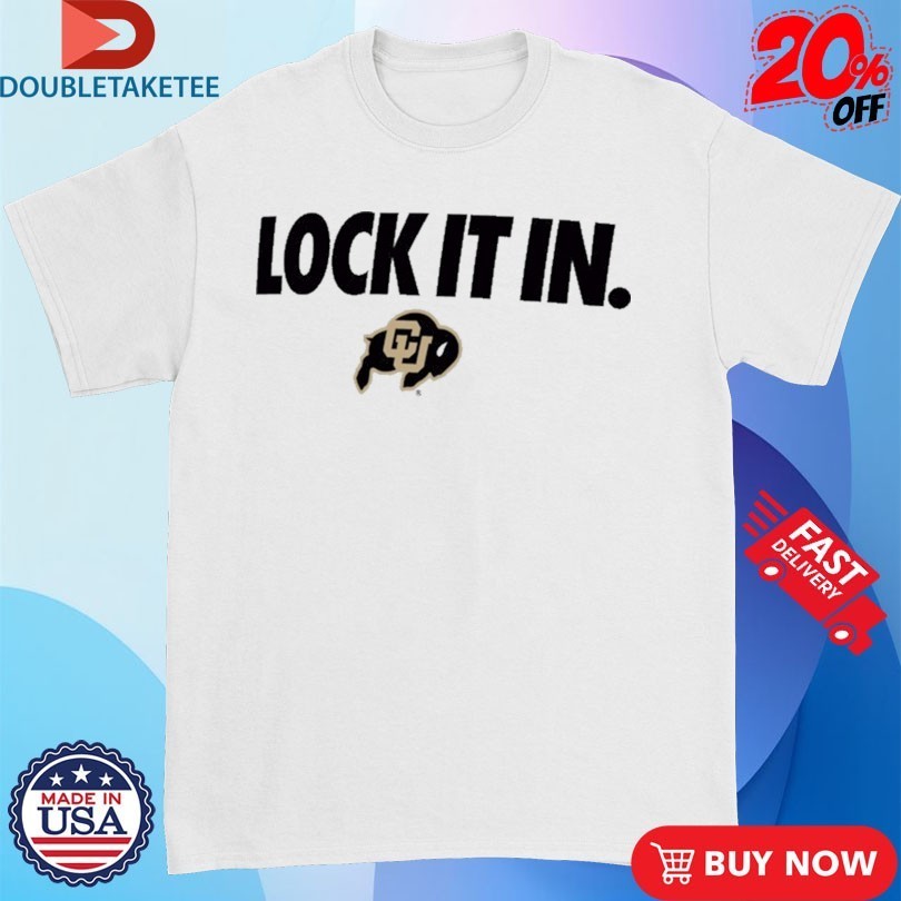 Colorado Buffaloes Lock It In Shirts