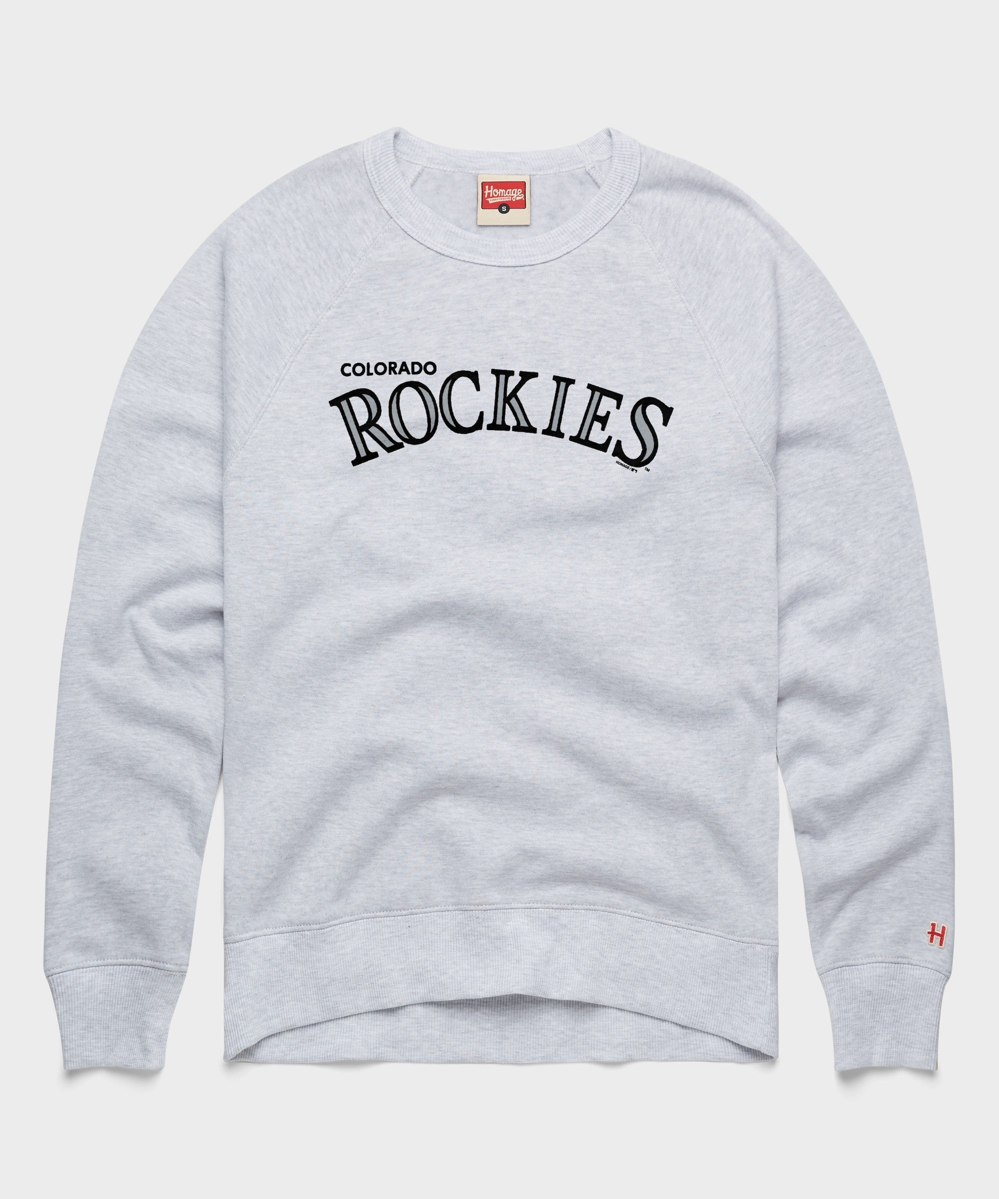 Colorado Rockies Jersey Logo '17 Crewneck