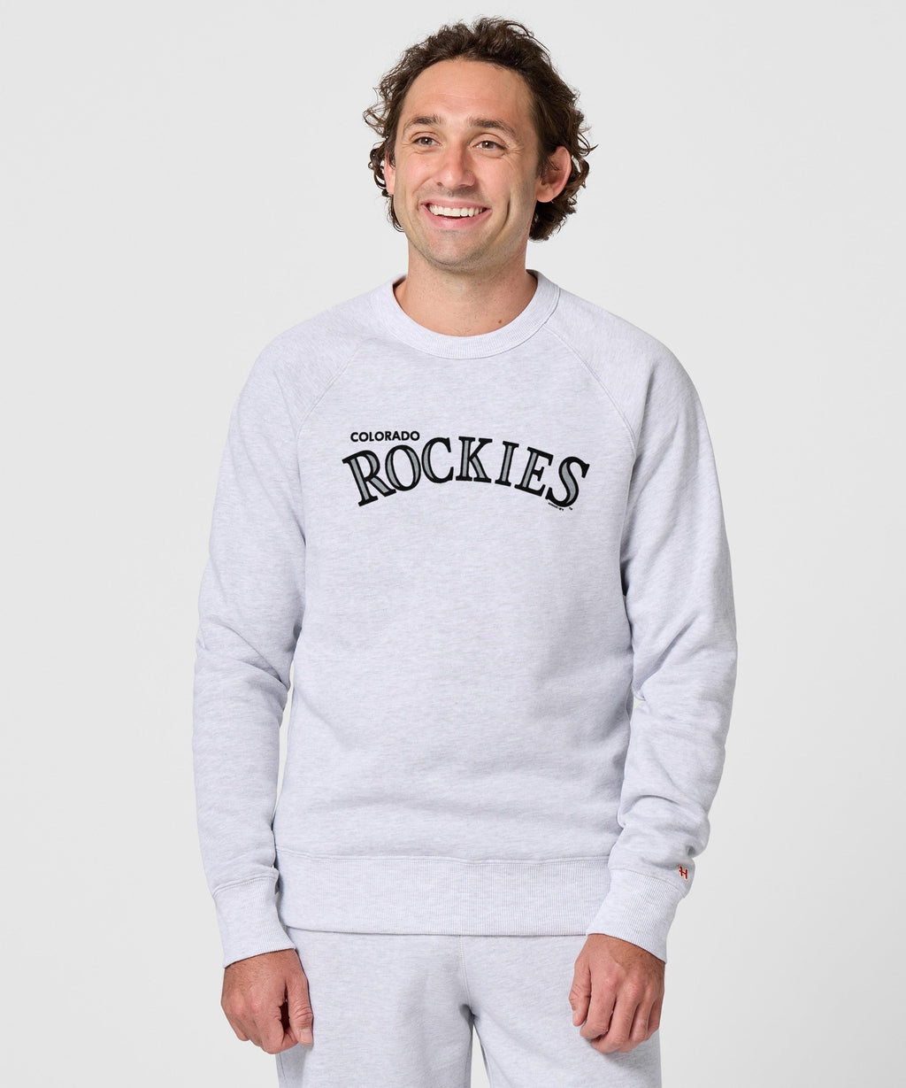 Colorado Rockies Jersey Logo '17 Crewneck