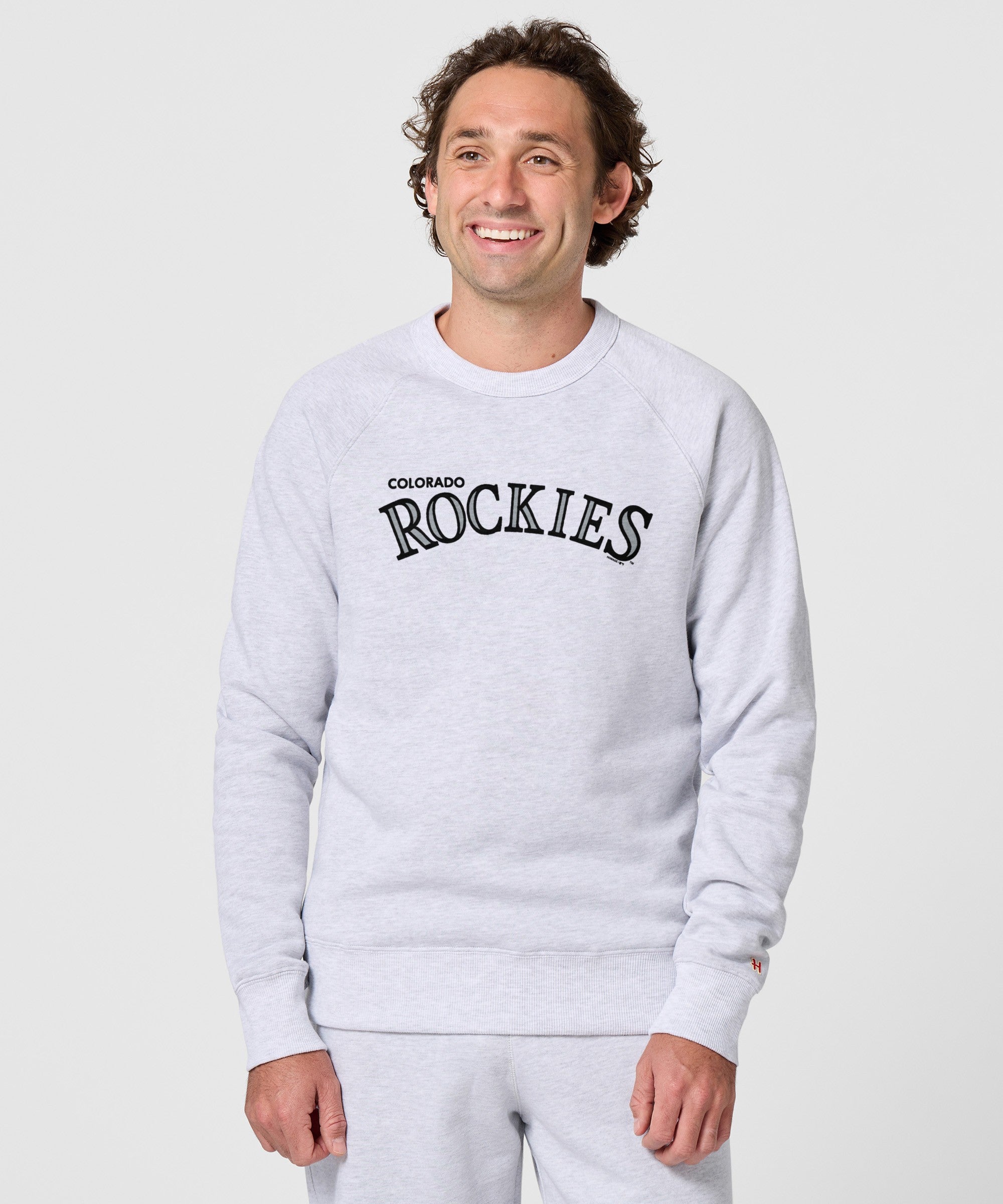 Colorado Rockies Jersey Logo '17 Crewneck