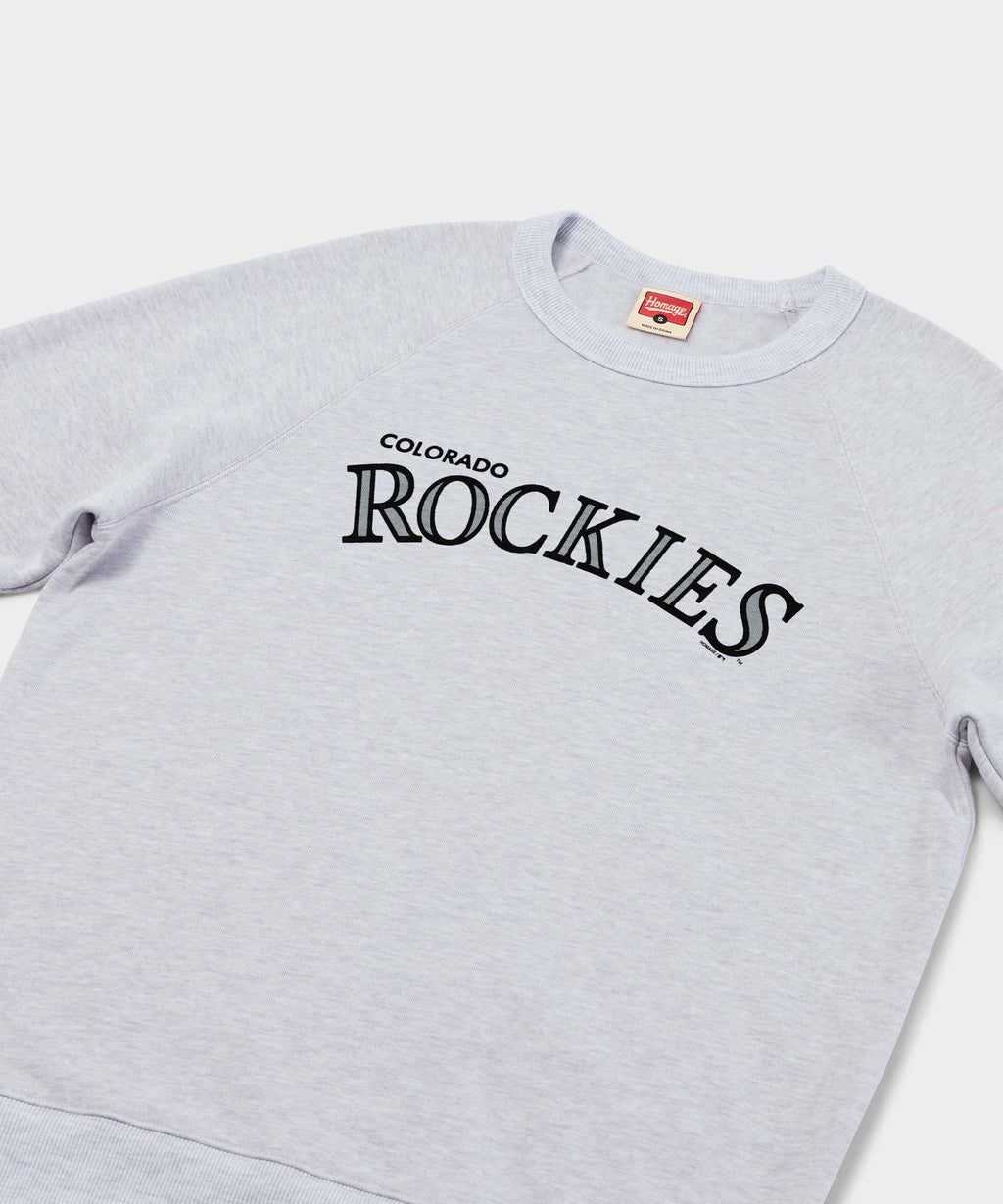Colorado Rockies Jersey Logo '17 Crewneck