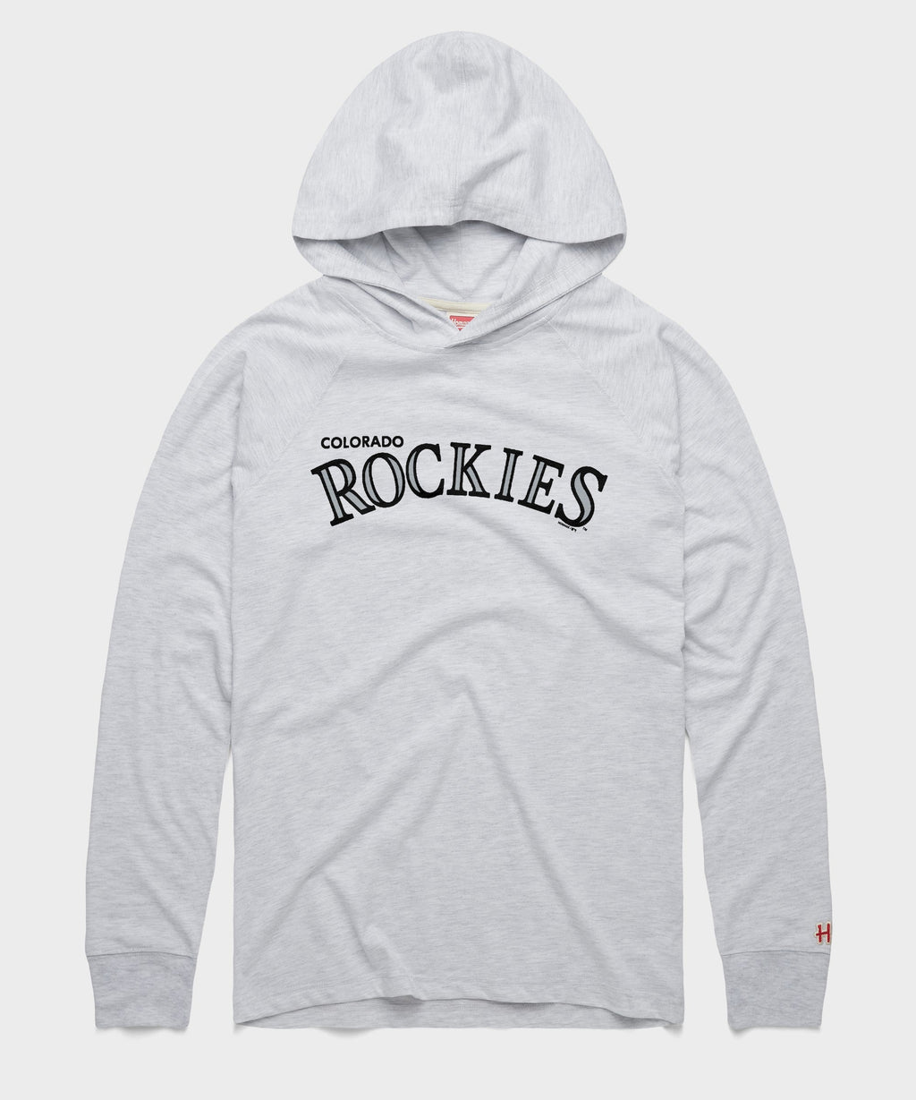 Colorado Rockies Jersey Logo '17 Lightweight Hoodie