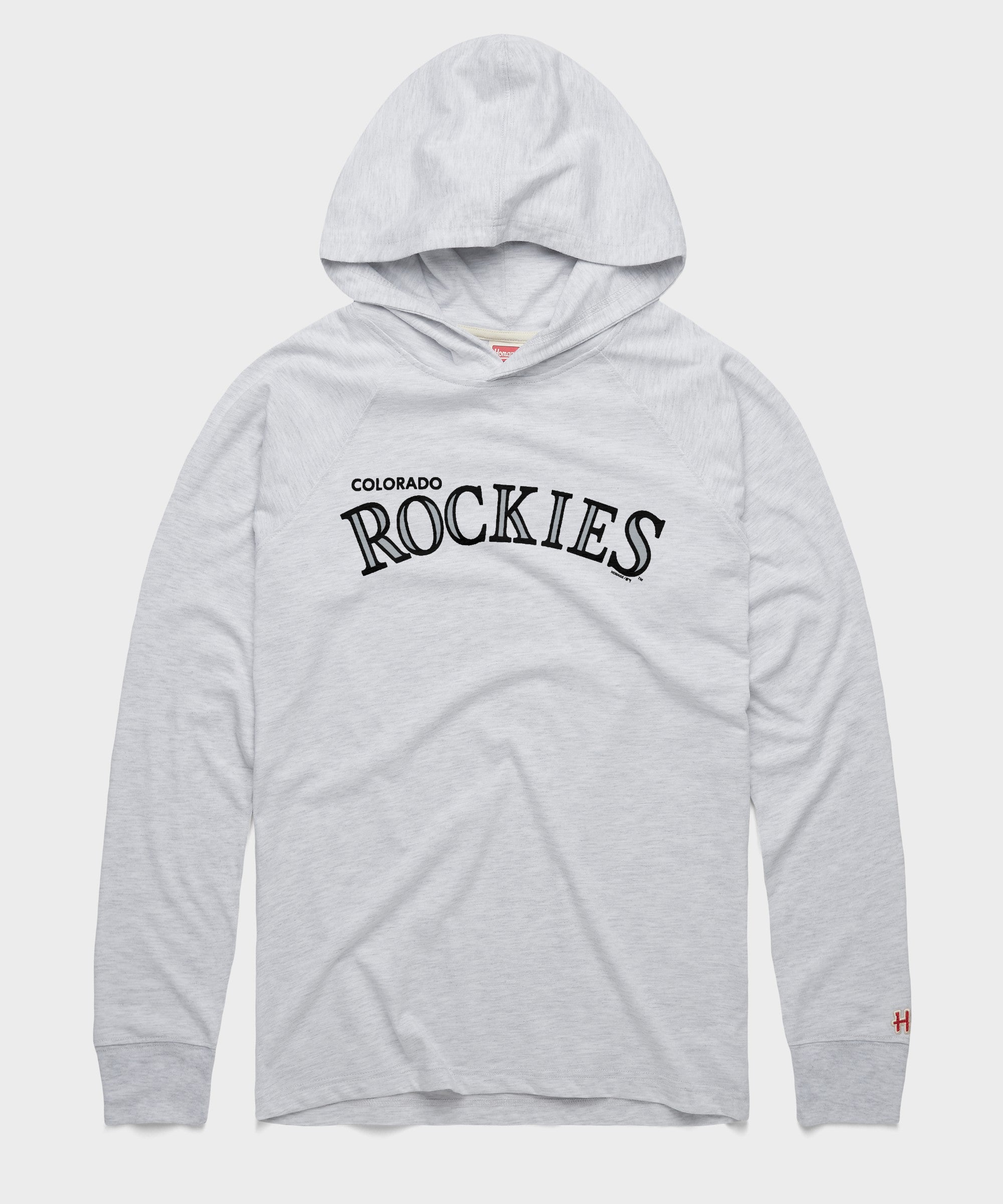 Colorado Rockies Jersey Logo '17 Lightweight Hoodie