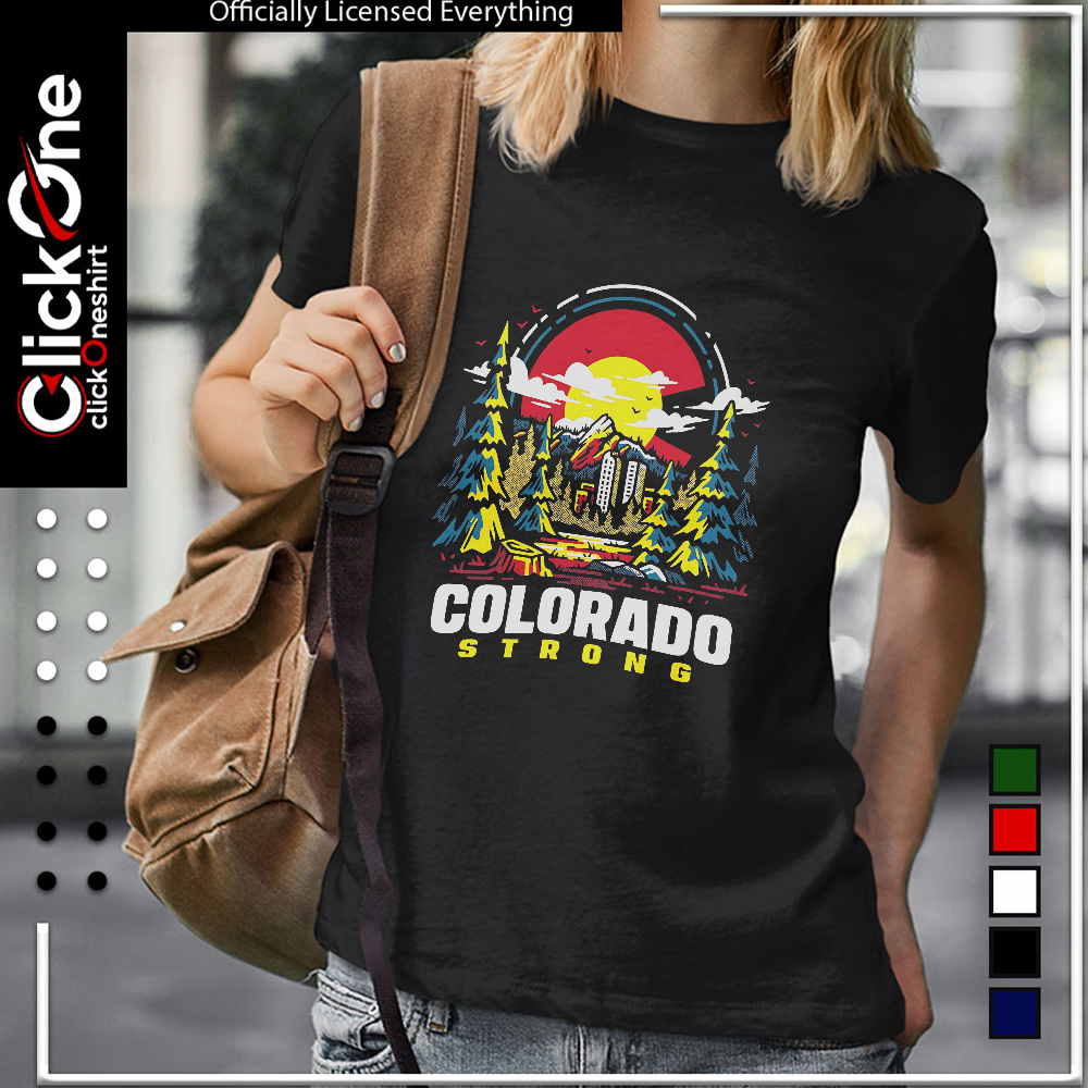 Colorado Strong Fire Relief Charity shirt