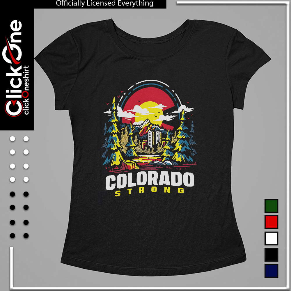 Colorado Strong Fire Relief Charity shirt
