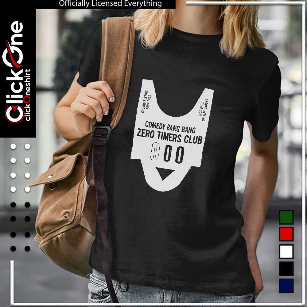 Comedy bang bang Zero timers club shirt