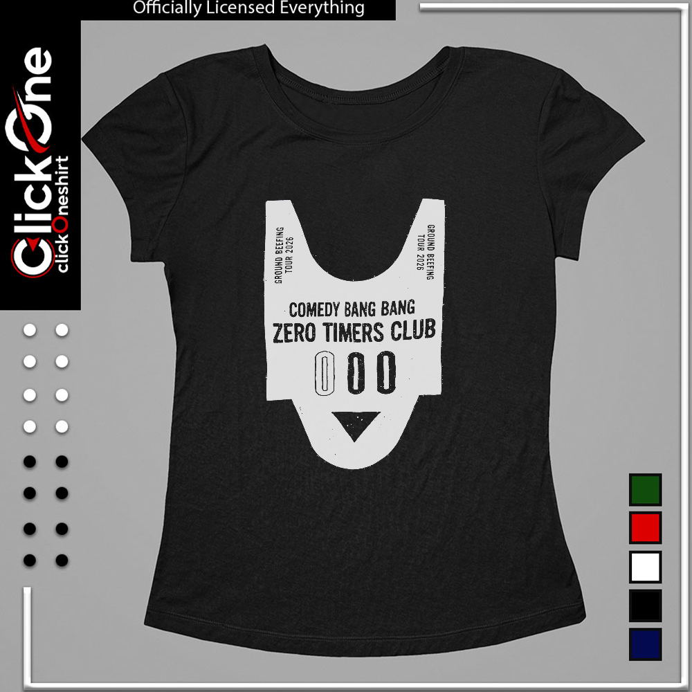 Comedy bang bang Zero timers club shirt