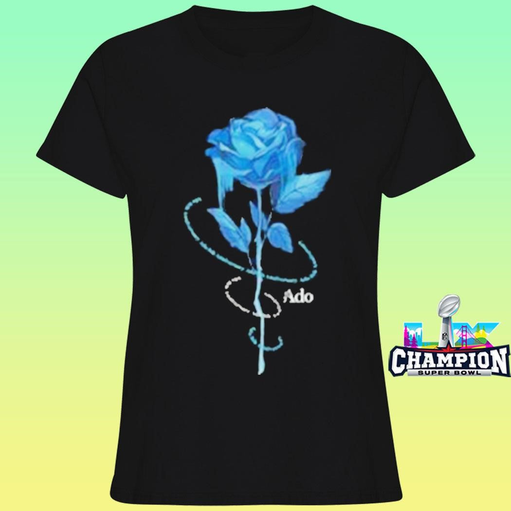 Complex Ado Blue Rose Shirt