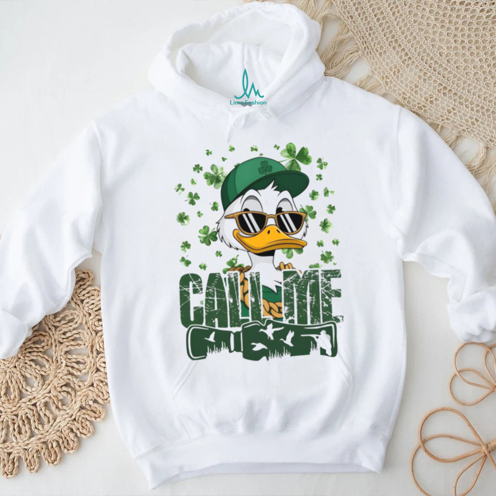 Cool Duck Hunter Sunglasses Shamrock St. Patrick’s Day Shirt