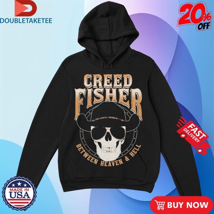 Creed Fisher Between Heaven And Hell Skull Shirts